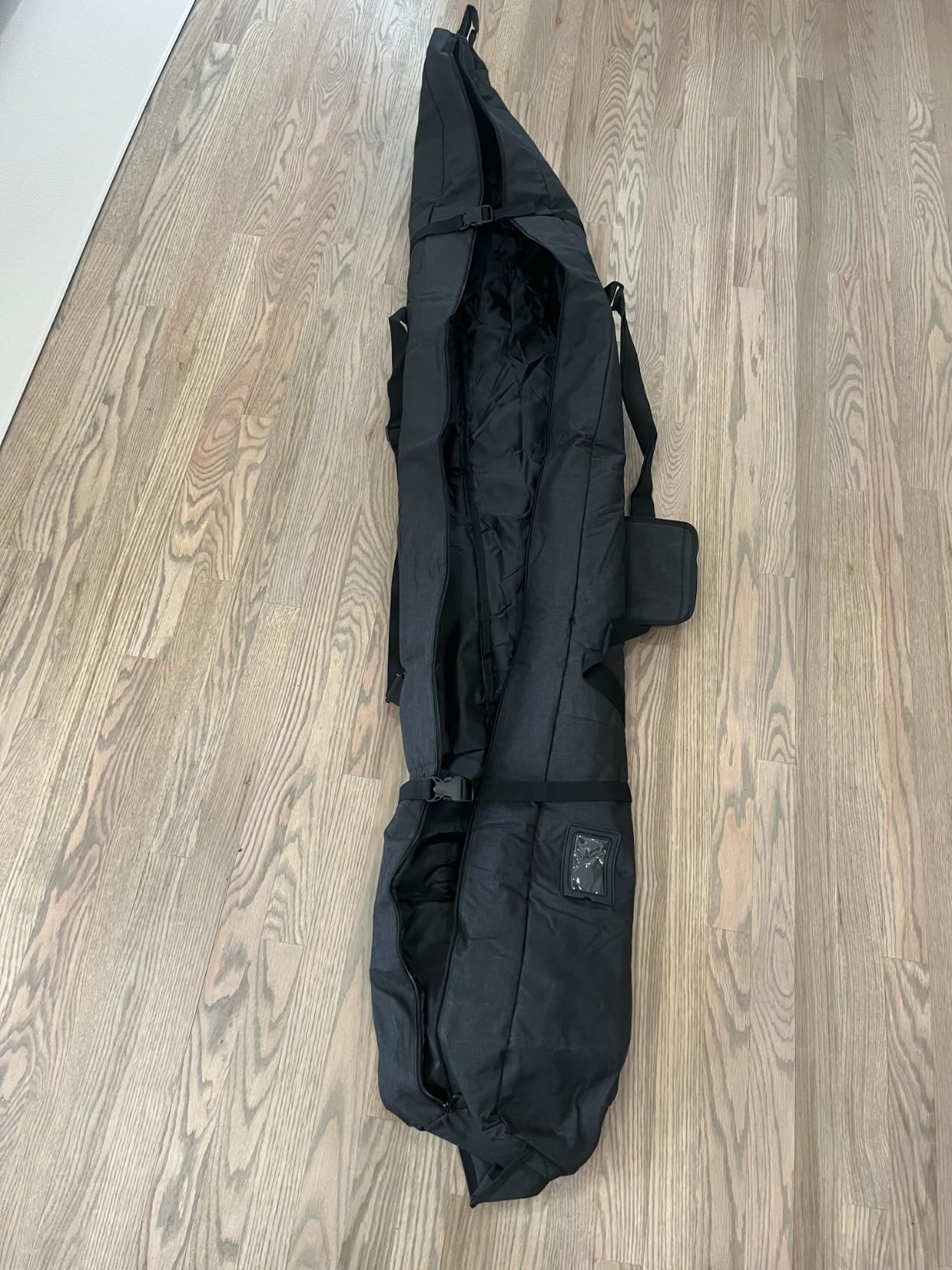 Ski Bag for Air Travel - Single Ski Carry Bag 360 Fully Padded, Fits 175-190cm Skis customer photo 2