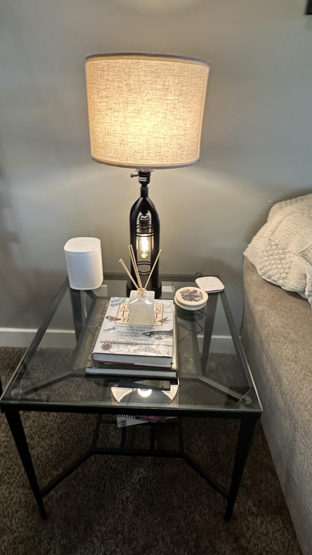 Seealle Table Lamps for Living Room, 3 Way Dimmable Farmhouse Lamp Set of 2 | Touch, Lamps with USB Ports and Outlets for Bedroom, Living Room, Nightstand, End Table, Black, Bulb Included customer photo 1