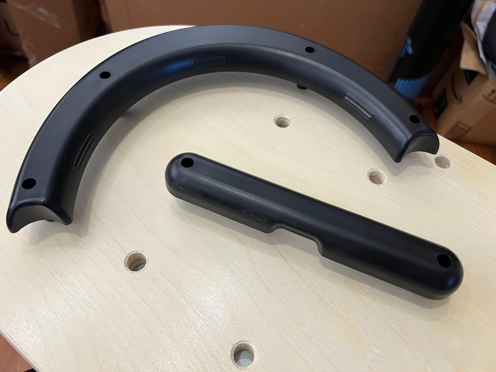 Sportneer Balance Board 7 Modes Wobble Board with Adjustable Stoppers Exercise Balancing Stability Trainer for Improve Balance, Surf Trainer & Physical Therapy - Roller and 2.8'' Ball Included customer photo 1