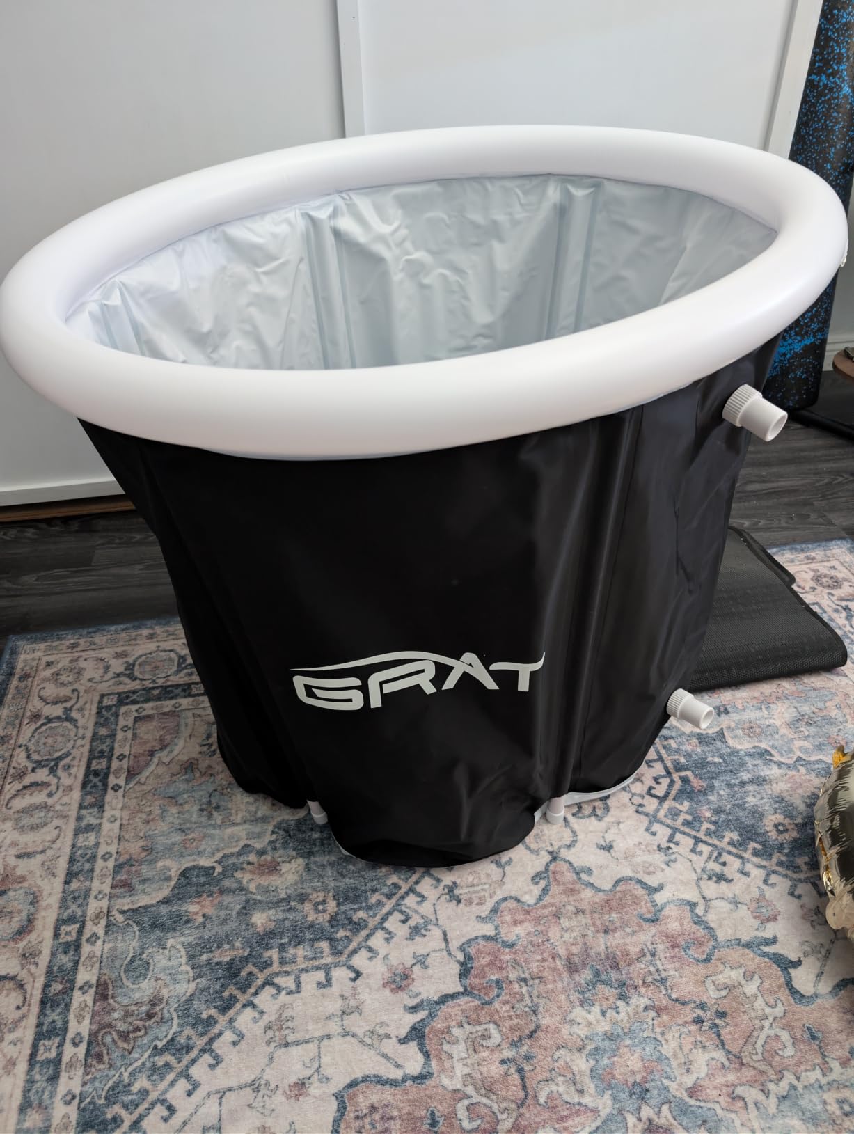 GRAT 88 Gallon Cold Plunge Tub, Portable Ice Bath Tub for Athletes, Compatible with Water Chillers & Heat Pumps, Hot & Cold Therapy for Recovery and Wellness customer photo 1