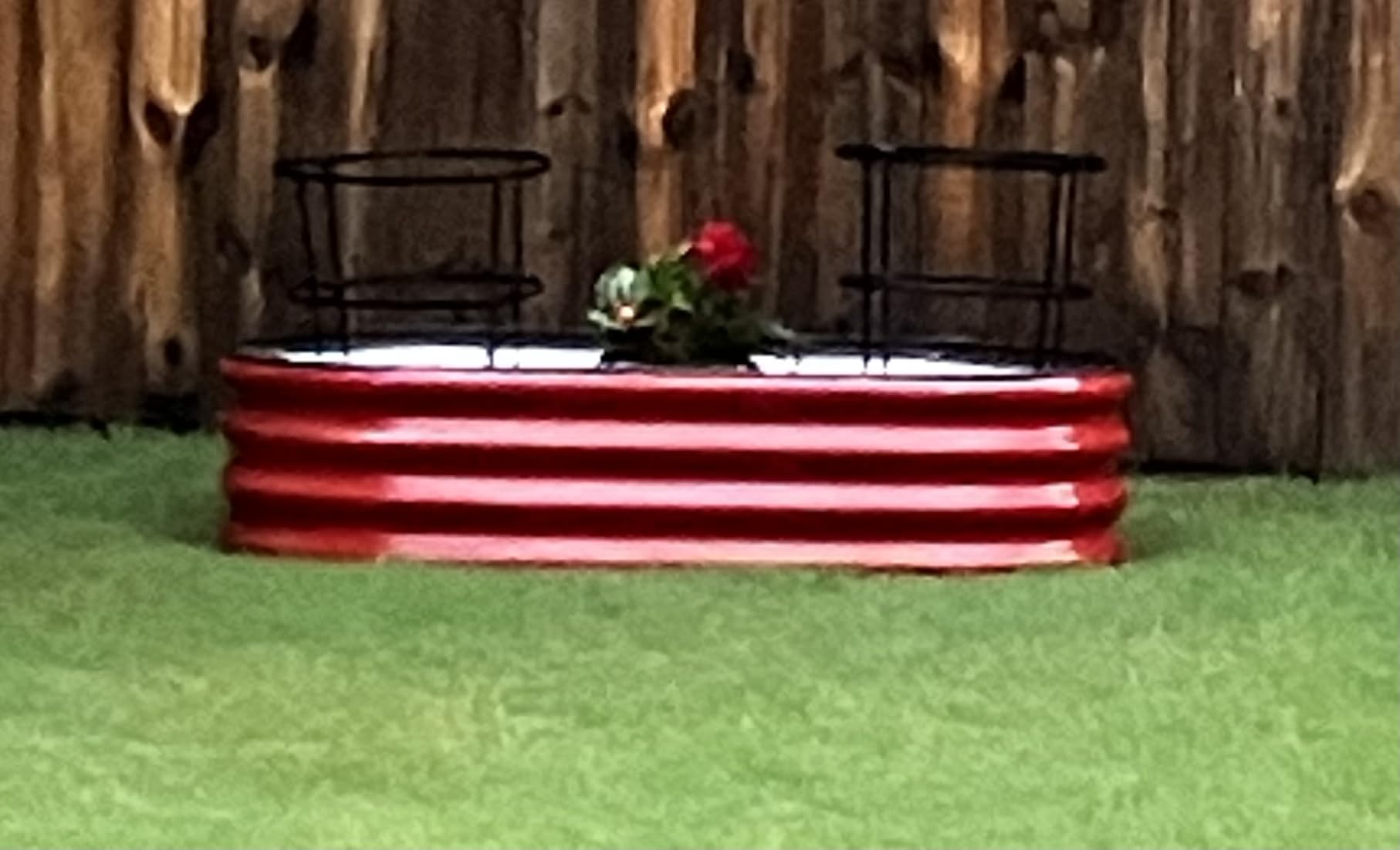 JERIA Raised Garden Bed,Galvanized Raised 2 Pcs 4x2x1ft Planter Boxes Outdoor with Easy Assembly customer photo 1