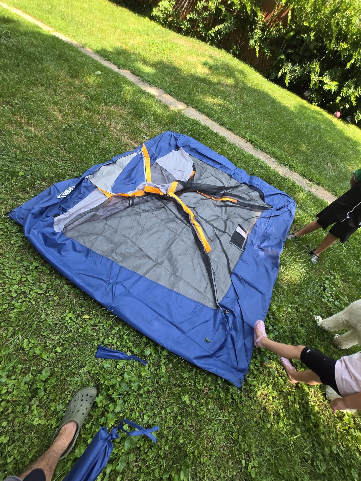 Camping Tent 2-4 Person, Waterproof Windproof Tent with Rainfly Easy Set up-Portable Dome Tents for Camping customer photo 1