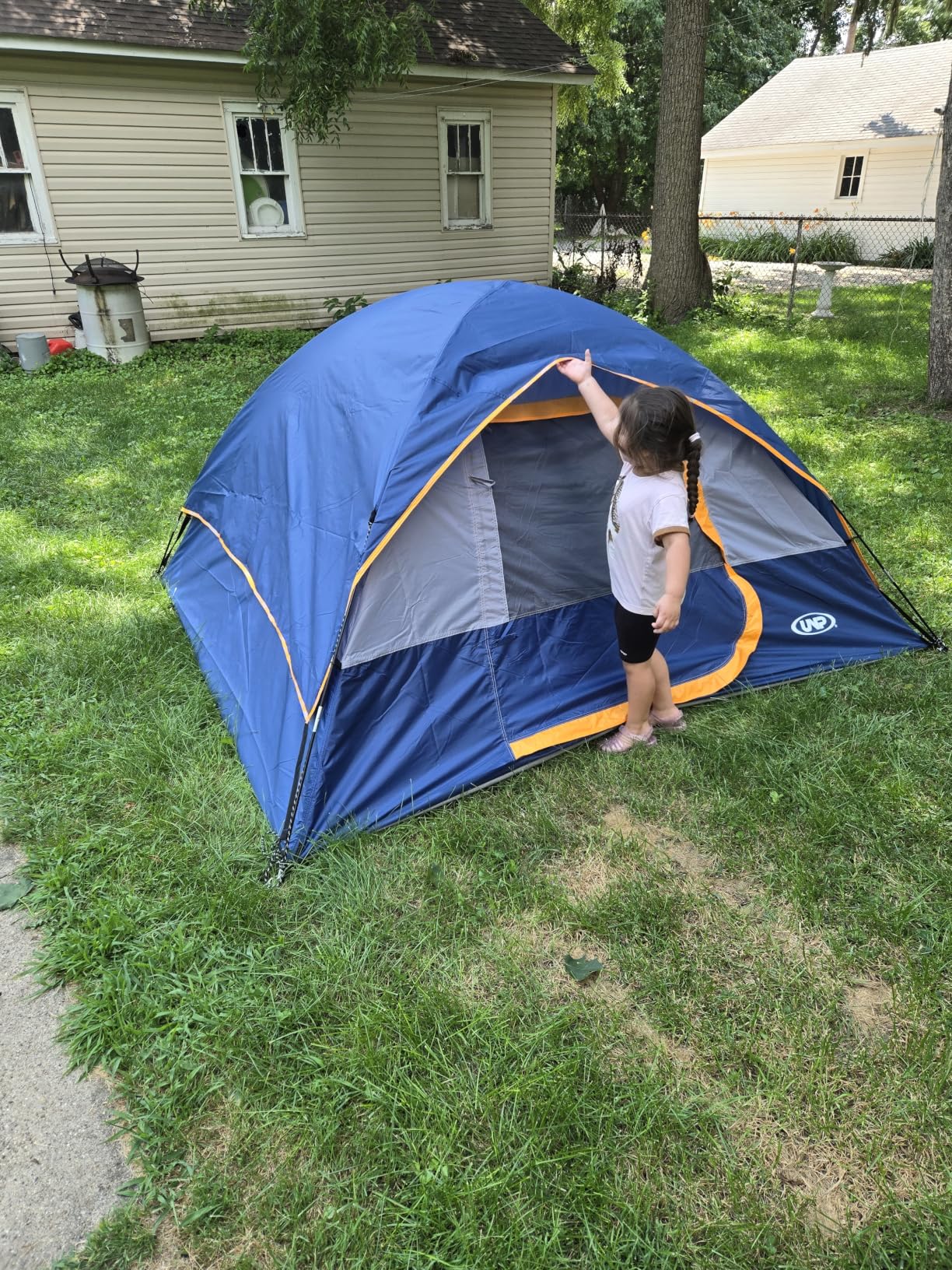 Camping Tent 2-4 Person, Waterproof Windproof Tent with Rainfly Easy Set up-Portable Dome Tents for Camping customer photo 2