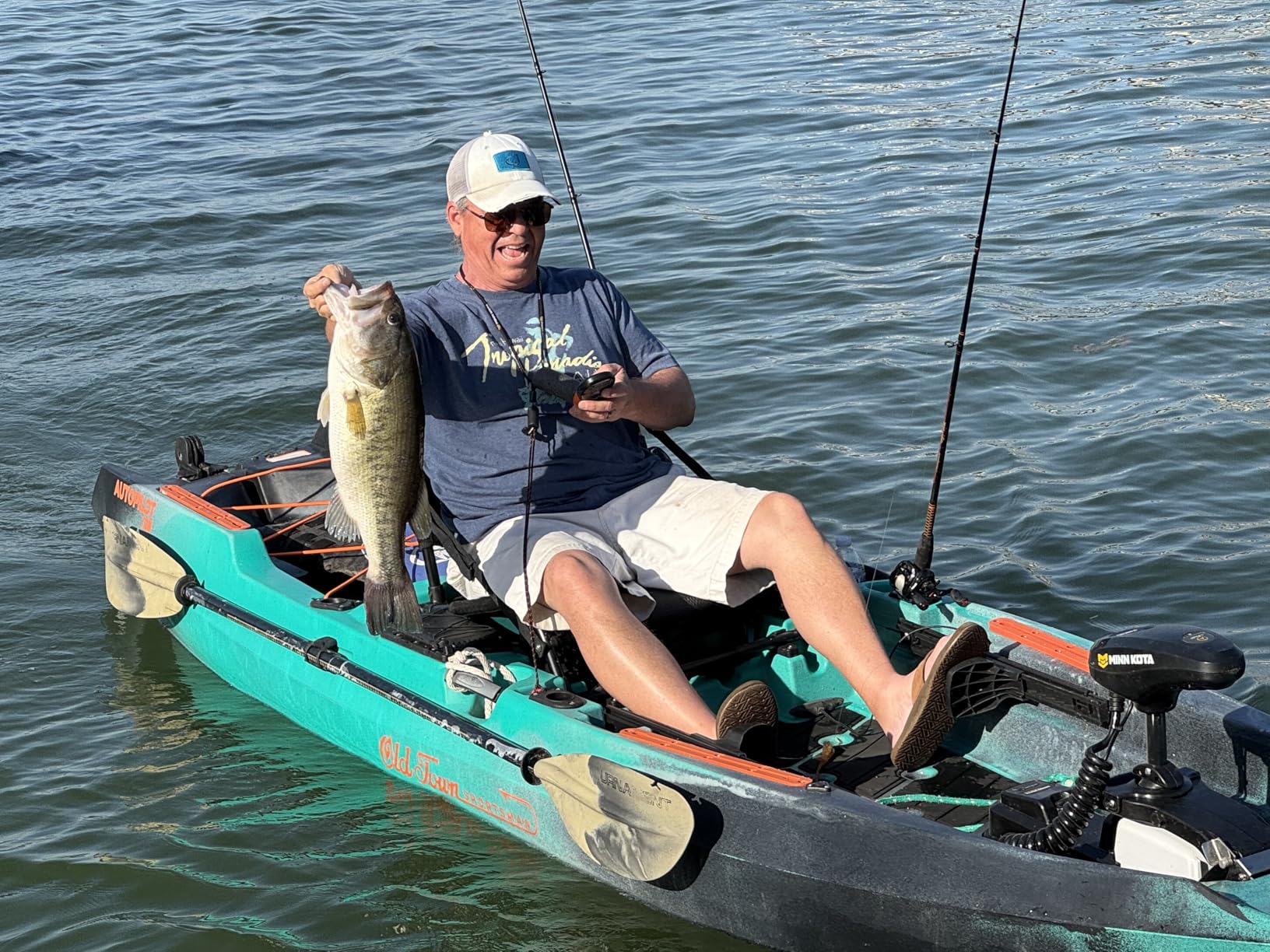 Sportsman 106 Powered by Minn Kota Solo Sit-on-Top Fishing Motorized Kayak, with Minn Kota Motor, 10 ft 6 in customer photo 2