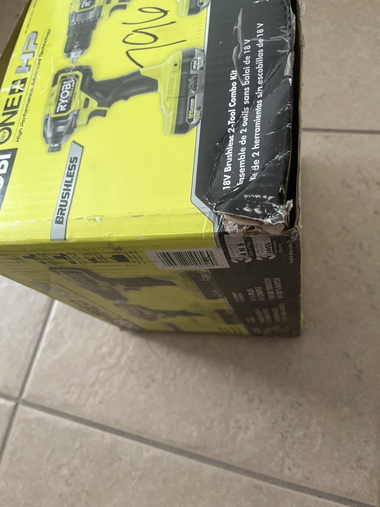 RYOBI ONE+ HP 18V BRUSHLESS Cordless 2-Tool Combo Kit with 2x 2.0 Ah Batteries and Charger (Drill + Impact Driver) customer photo 1