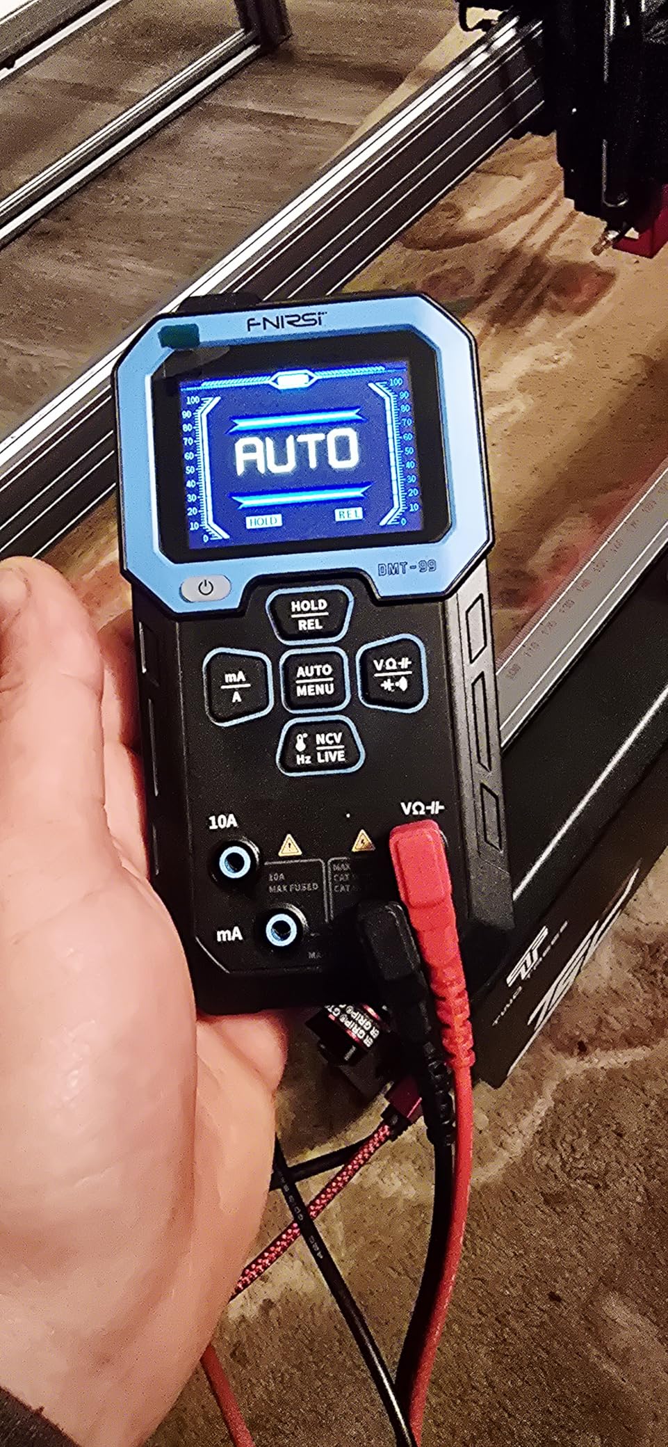 FNIRSI DMT-99 Digital Multimeter 9999 Counts TRMS, Rechargeable Volt Meter customer photo 1