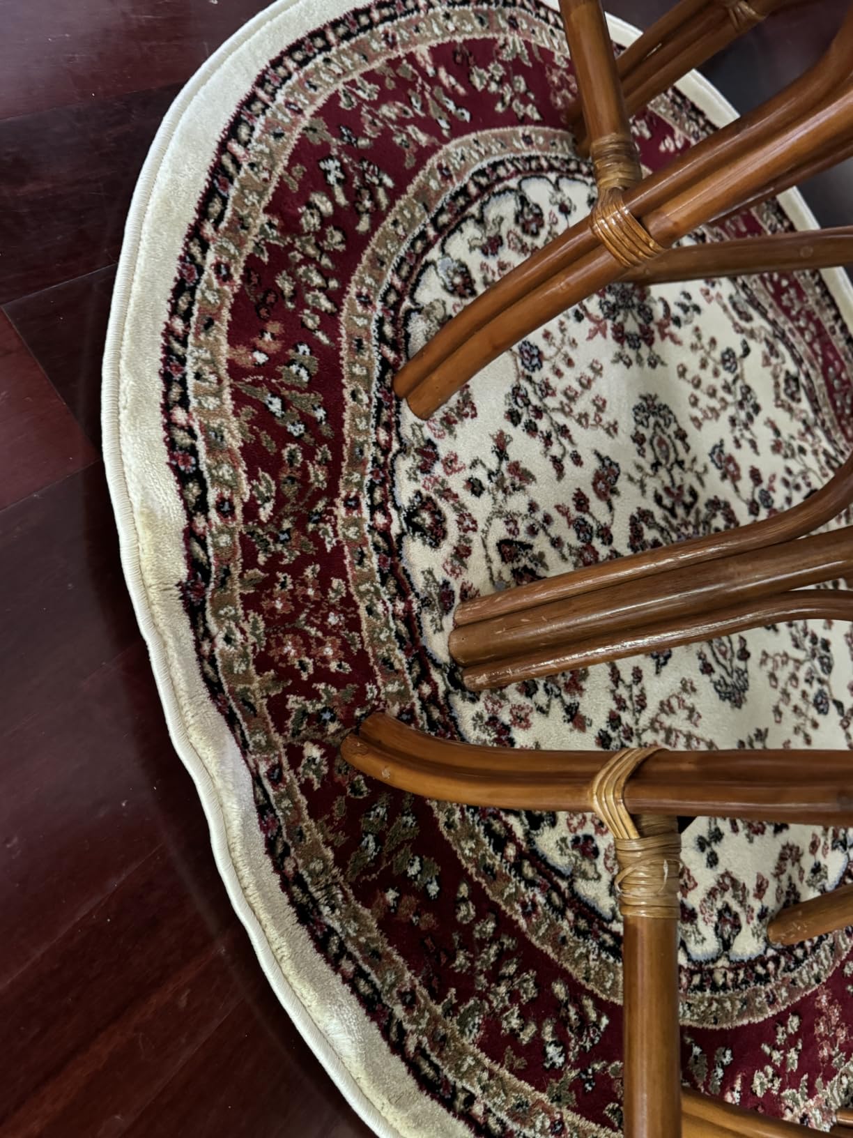 SAFAVIEH Area Rug 8x10 - Lyndhurst Collection - Large - Red & Black, Traditional Oriental Design, Non-Shedding & Easy to Clean, Ideal for Living Room, Bedroom, Dining Space (LNH331B) customer photo 2