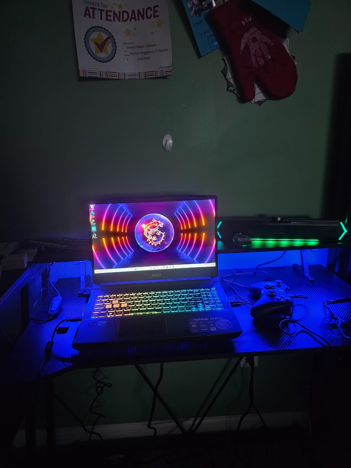 MSI Katana 15 15.6-inch 165Hz QHD Gaming Laptop, Intel Core i7-13620H, NVIDIA GeForce RTX 4070, 16GB DDR5, 1TB NVMe SSD, B13VGK-2000US customer photo 1