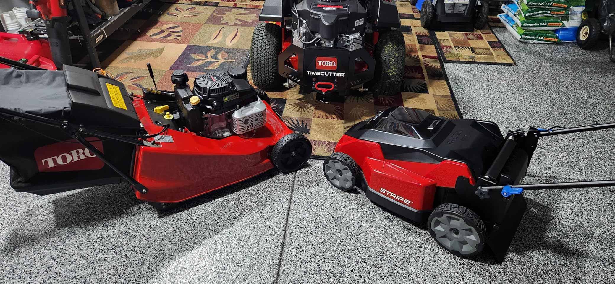 Toro 60V MAX* 21 in. Stripe Push Lawn Mower - Battery/Charger Not Included customer photo 1
