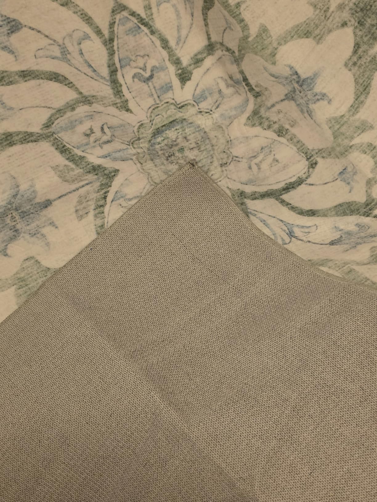 RELEANY Washable Area Rug, Runner 2'x6', Non-Slip, Water Repellent, Pet Friendly, Easy to Clean, Vintage Floral Boho Decor for Kitchen Entry Bedroom Bedside Laundry customer photo 1