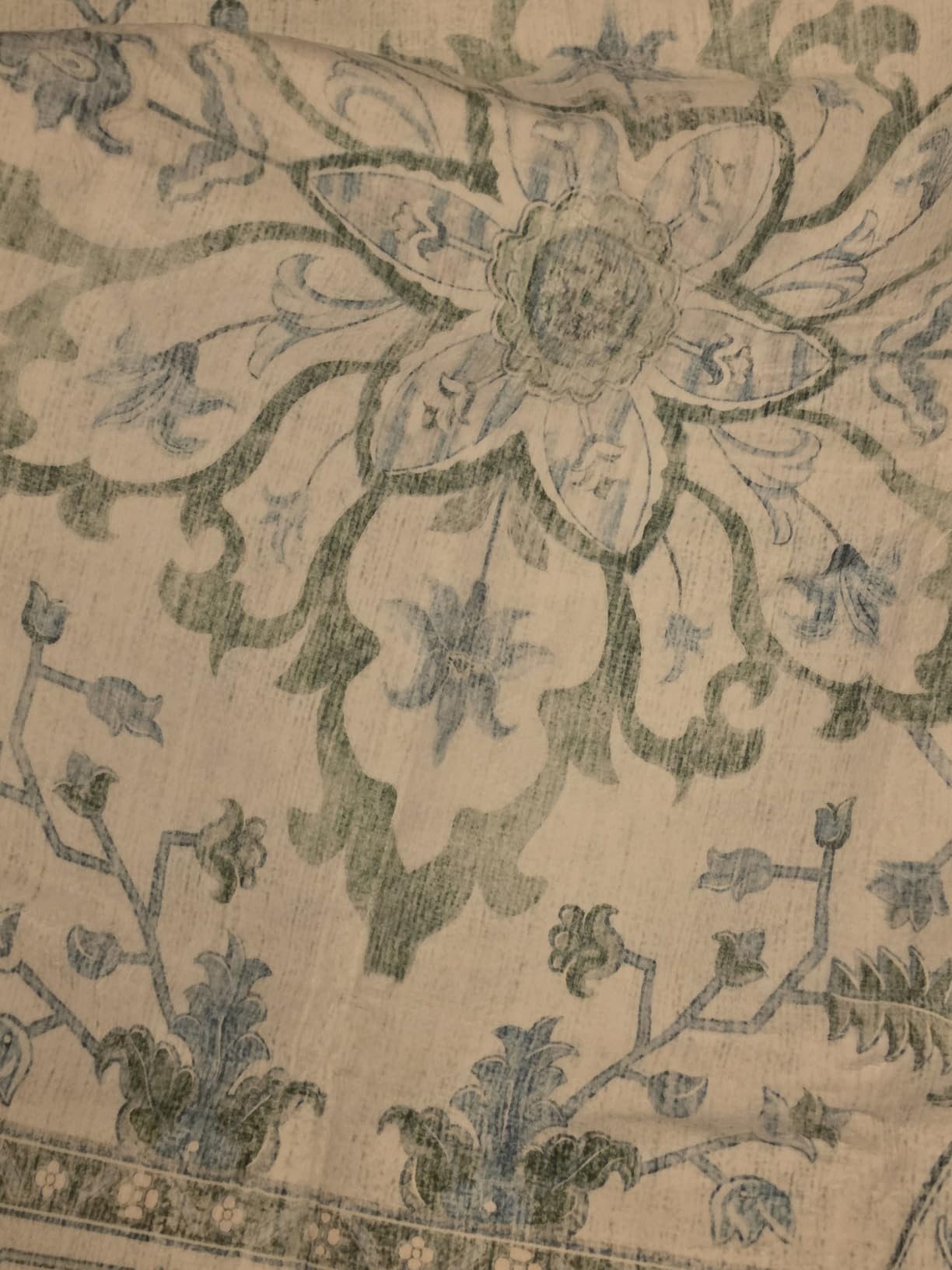 RELEANY Washable Area Rug, Runner 2'x6', Non-Slip, Water Repellent, Pet Friendly, Easy to Clean, Vintage Floral Boho Decor for Kitchen Entry Bedroom Bedside Laundry customer photo 2