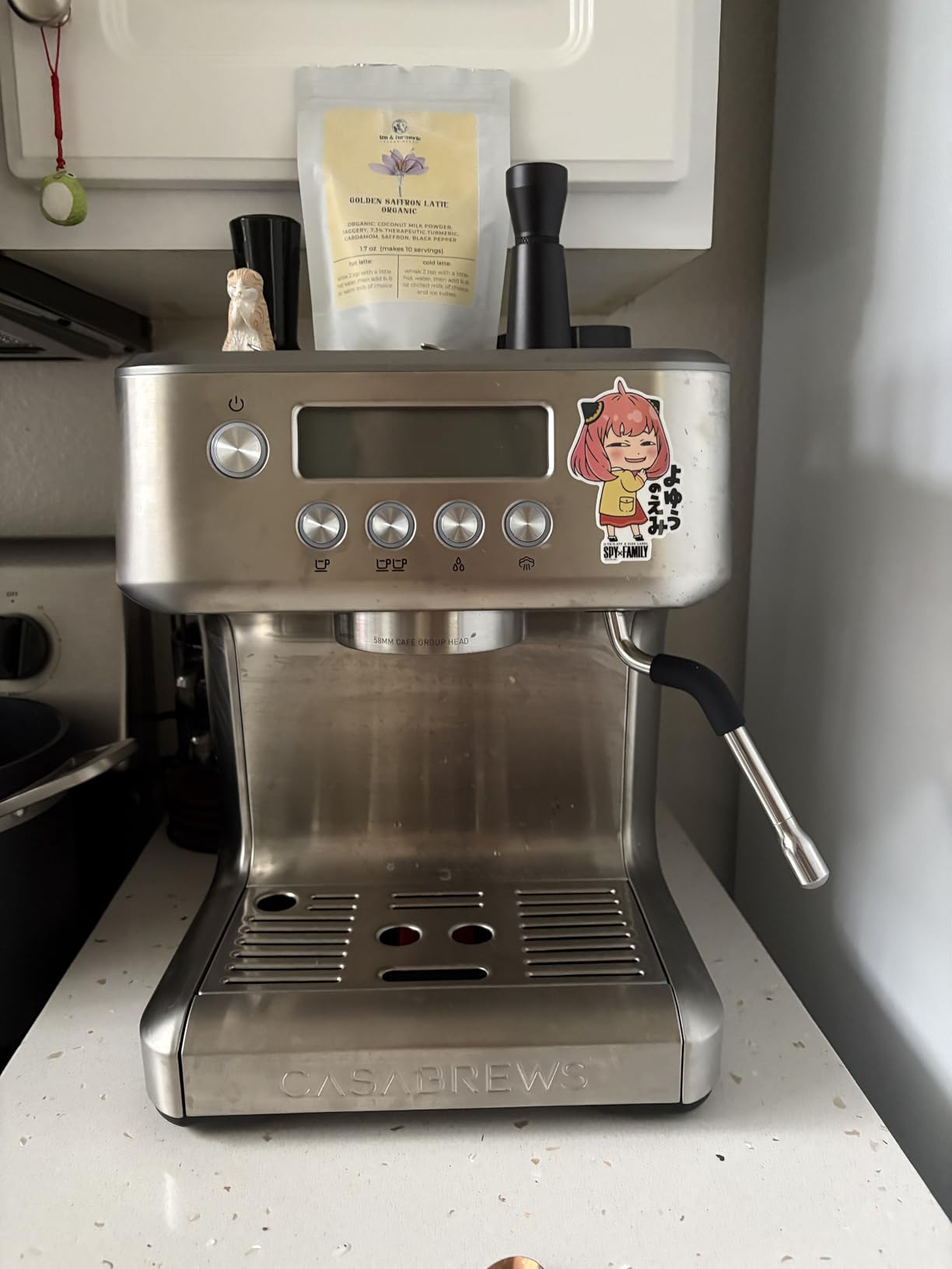 CASABREWS Ultra Espresso Machine, Barista Espresso Maker with Steam Wand, LCD Display, Custom Brew Temp customer photo 2