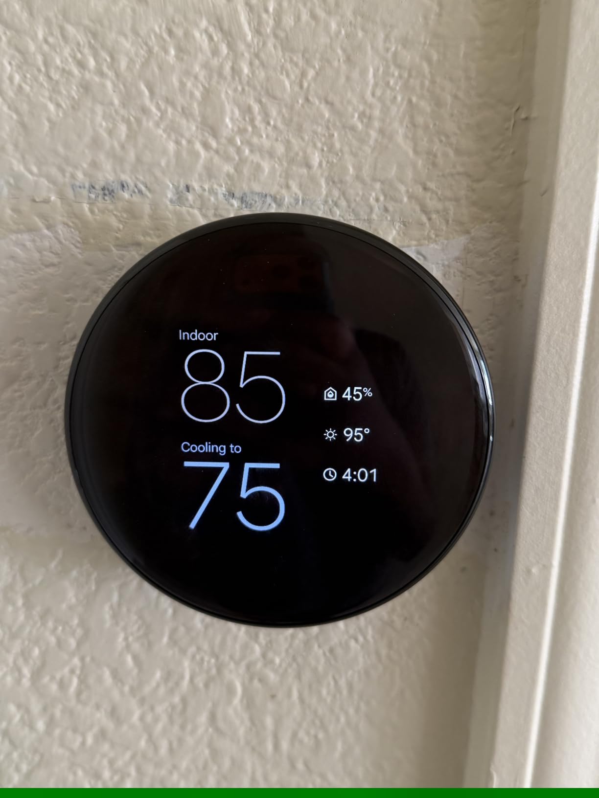 Google Nest Learning Thermostat (4th gen) + Nest Temperature Sensor (2nd gen) - Obsidian customer photo 1