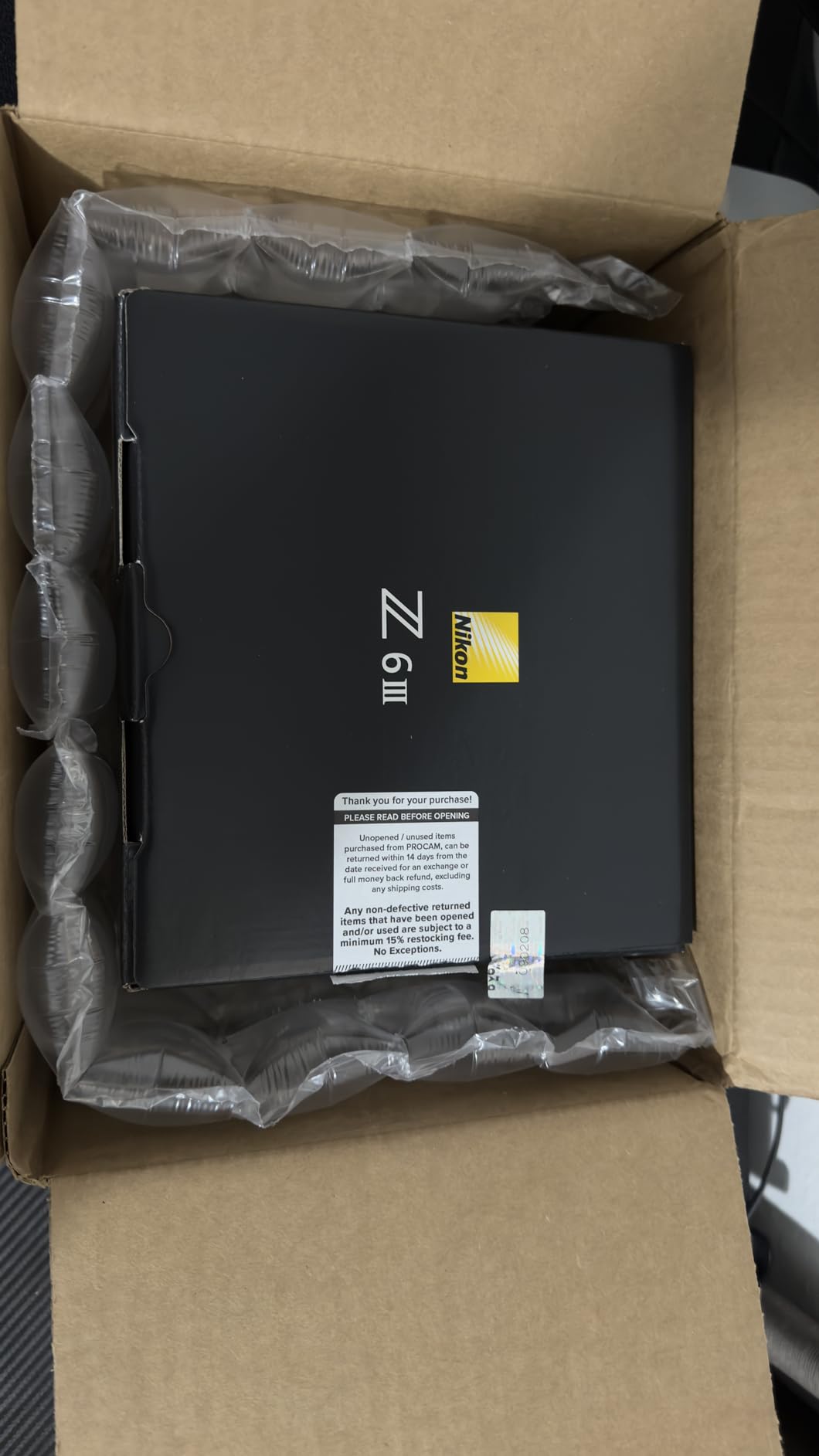 Nikon Z6 III, Black | Full-Frame Mirrorless Stills/Video Camera with 6K/60p Internal RAW Recording | USA Model | 24.5MP Full-Frame Sensor, 6K/60p Internal N-RAW, EXPEED 7, 5-Axis IBIS Up to 8 Stops, CFexpress Plus SD Slots customer photo 2