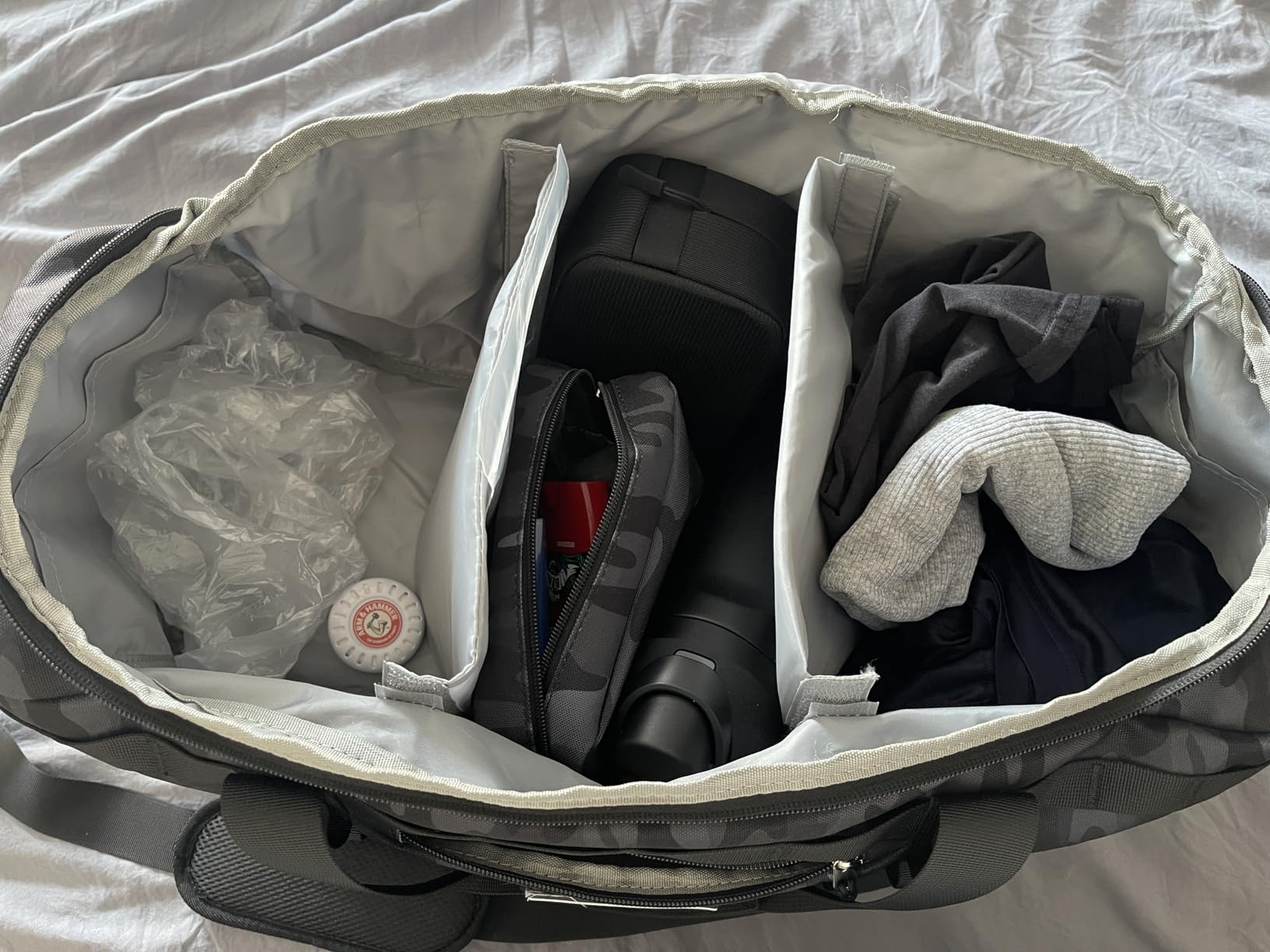 Gym Bag for Men Women, Carry on Luggage 22x14x9 Airline Approved Duffle Bag | Tactical Travel Bags with Toiletry Bag and Shoe Compartment, Weekender Overnight Duffel with Wet Pocket for Workout, Black customer photo 1