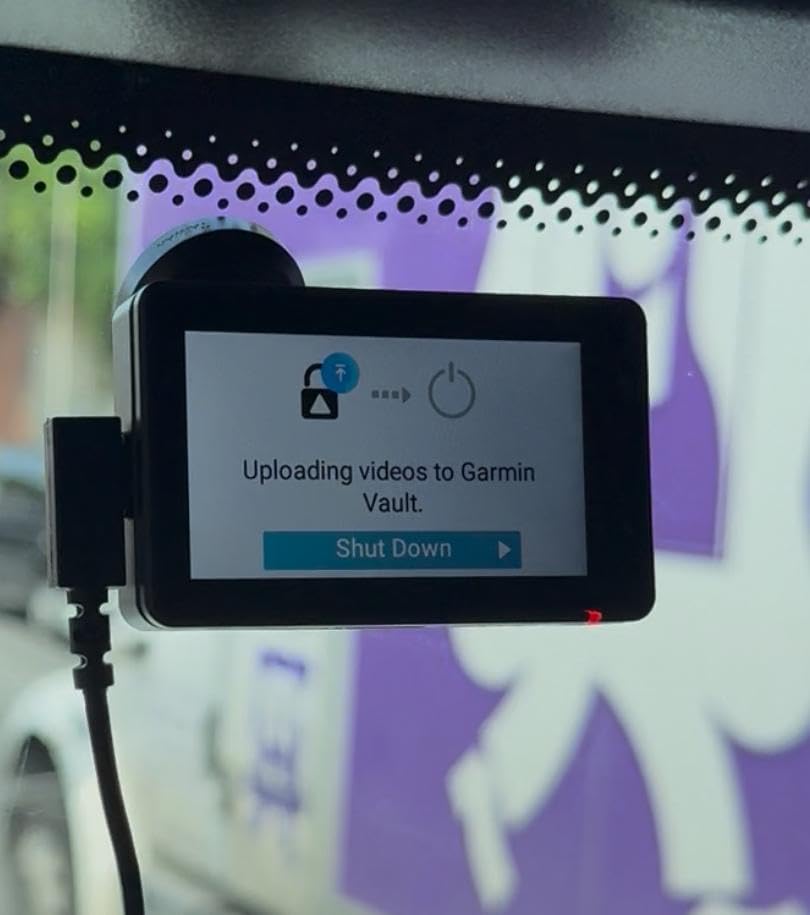 Garmin Dash Cam X310, Compact 4K Ultra HD Touchscreen Dash Cam with 2.4