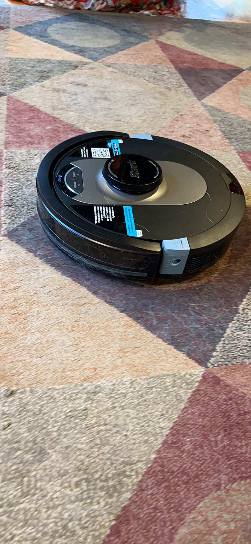 Shark PowerDetect NeverTouch Pro Robot Vacuum & Mop, Black, RV2820ZE | 5 PowerDetect Technologies, NeverStuck, NeverTouch Pro Base (Self-Empty 60-Day, Refill, Pad Wash/Dry), 360° LiDAR + 3D Sensor customer photo 2