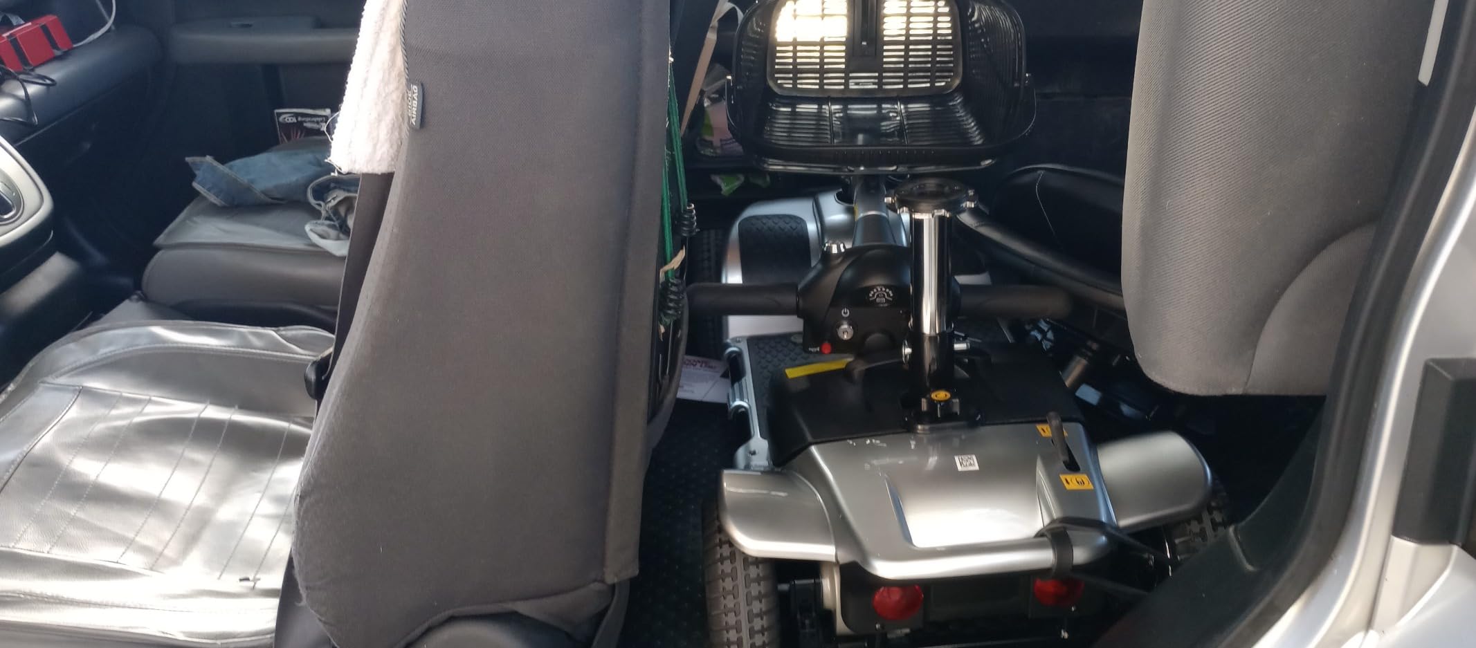 Vive 4 Wheel Mobility Scooter - Electric Powered Wheelchair Device - Compact Heavy Duty Mobile for Travel, Adults, Elderly - Long Range Power Extended Battery with Charger Included (Limited Edition) customer photo 2