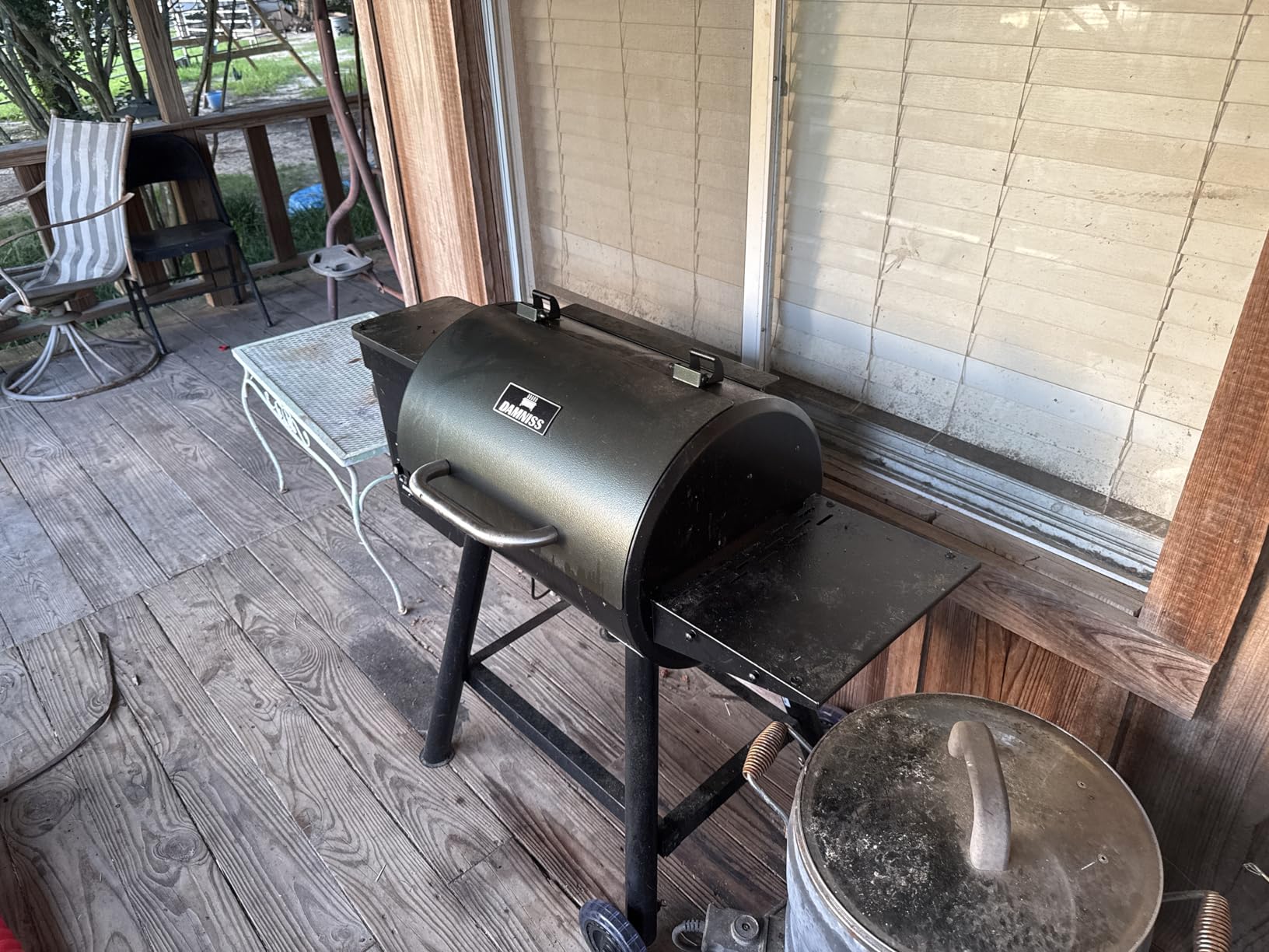 Electric Pellet Grill 456 SQ.IN Cook Area Pellet Smoker with Auto Feed & PID Controller 500°F Max Temperature 8 in 1 BBQ Grill with Meat Probe & Side Table with Hooks Perfect for Outdoor BBQ customer photo 2