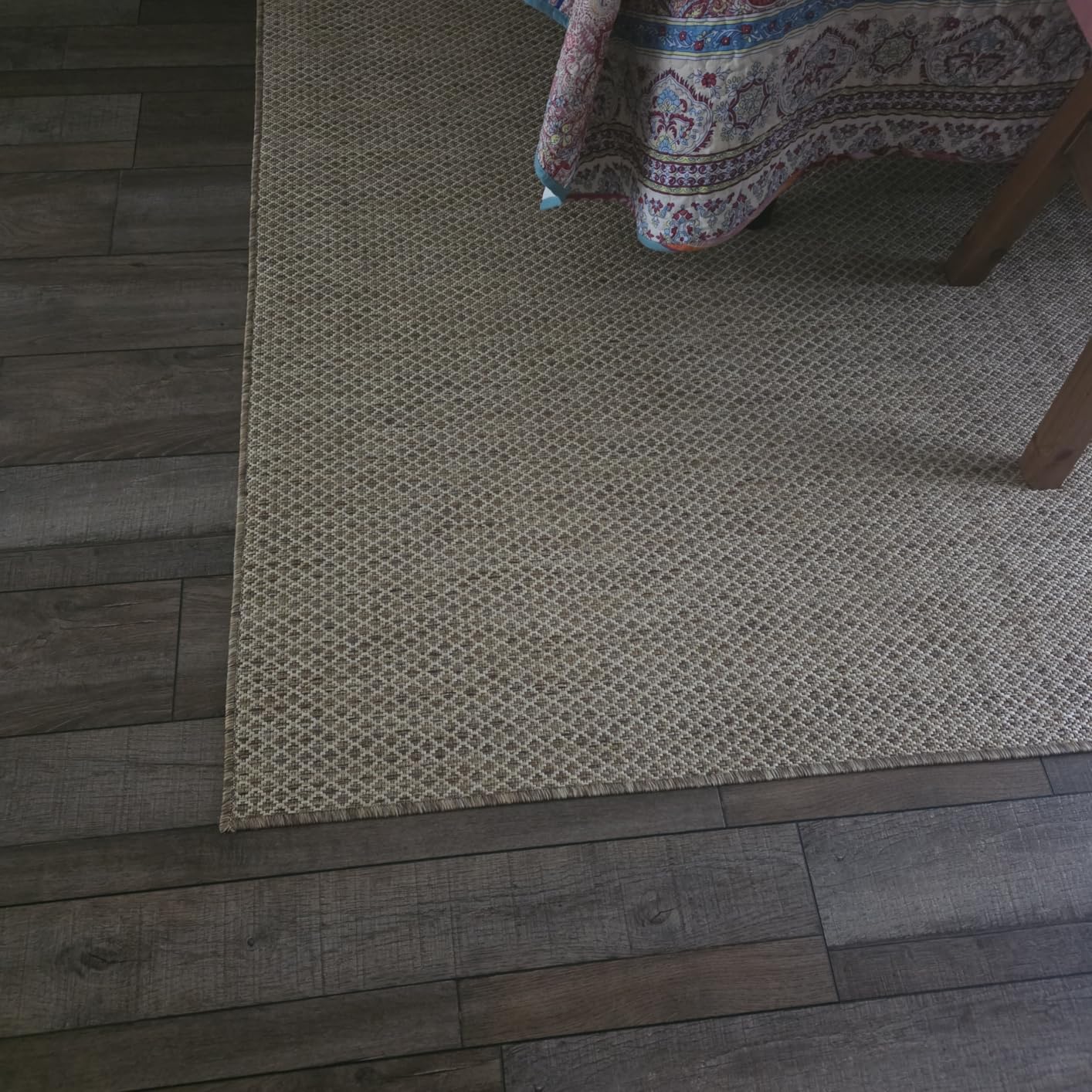 Nourison Home Courtyard Jute 9' x 12' Area Rug - Easy Clean, Non Shedding, Bedroom, Living Room, Dining Room, Kitchen customer photo 1