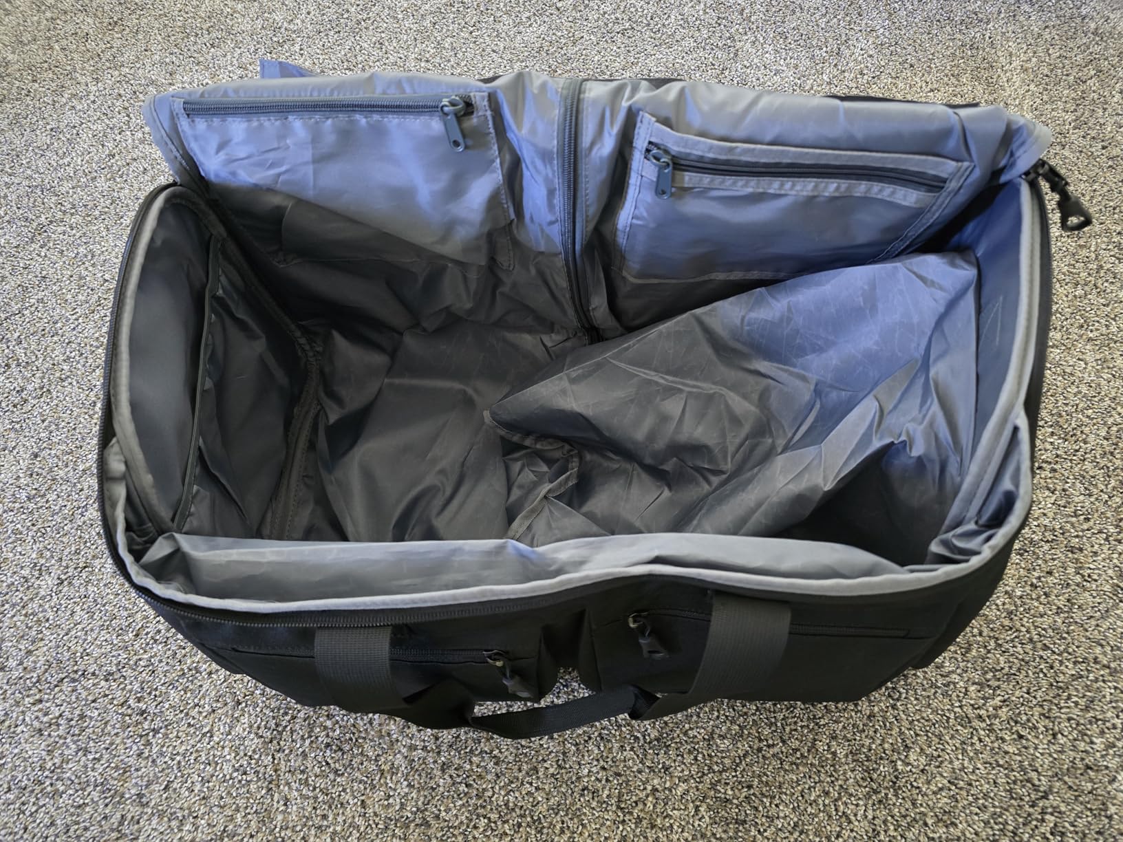 2 in 1 Garment Duffle Bags for Travel Mens Carry-on Duffel Bag customer photo 1