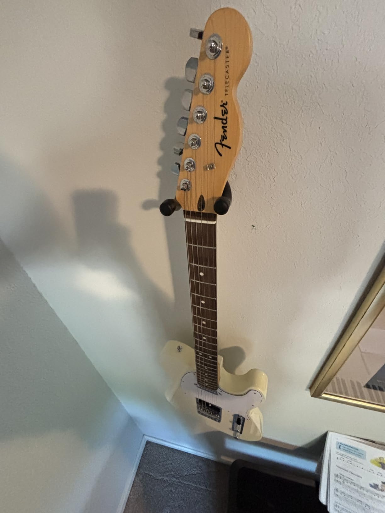 Fender Standard Telecaster, Maple Fingerboard, Black Pickguard, Butterscotch Blonde customer photo 1