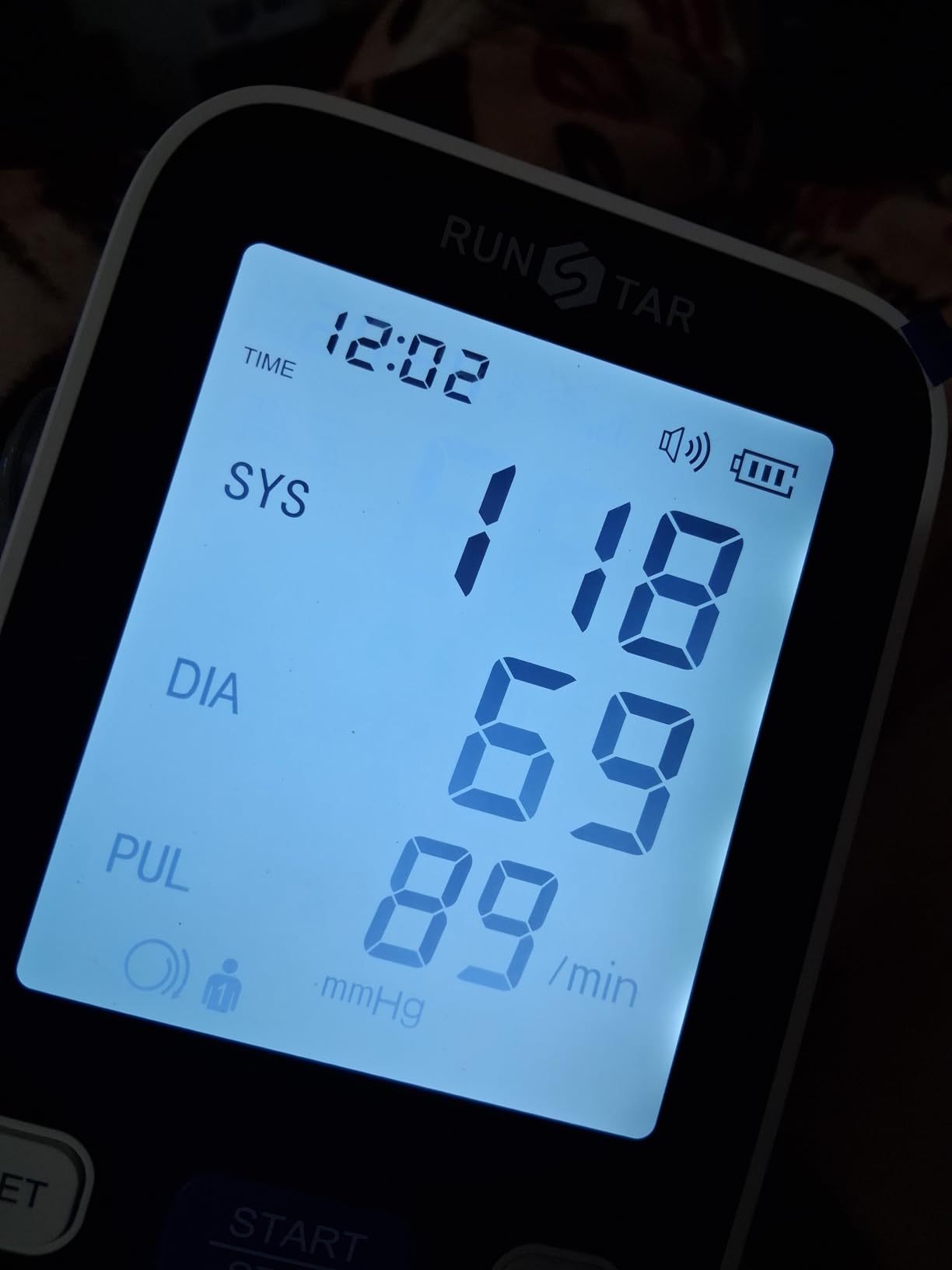 RunStar Upper Arm Blood Pressure Monitor with Wide Range Cuff (8.6''-16.5'') for Home Use FSA&HSA Eligible, Automatic Digital BP Machine with Storage Bag, 2x99 Reading Memory customer photo 1