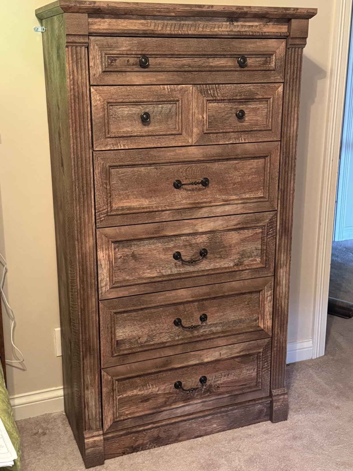 Aitjunz Farmhouse 7 Drawers Dresser for Bedroom, 57