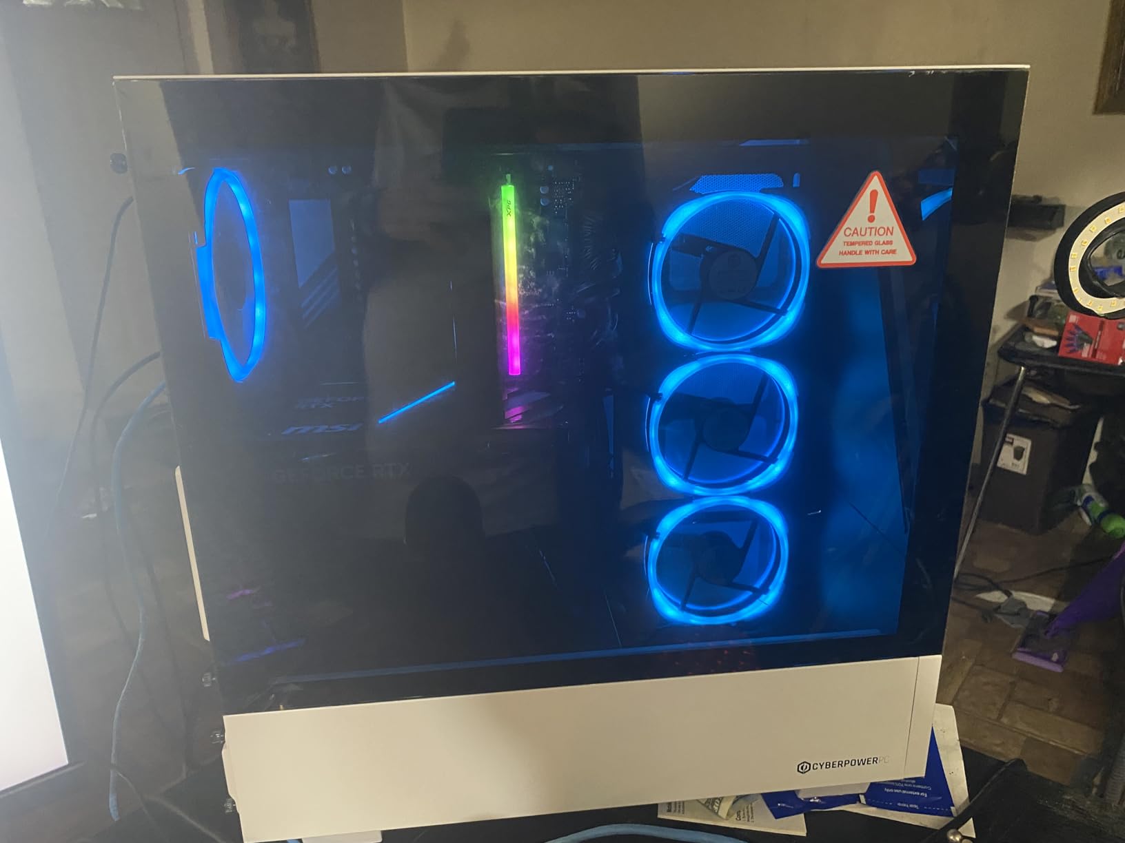 CyberPowerPC Gaming PC, Intel Core i7-14700F, GeForce RTX 5060 Ti 8GB | Gamer Xtreme, 16GB DDR5, 1TB PCIe 4.0 SSD, WiFi Ready & Windows 11 Home customer photo 2