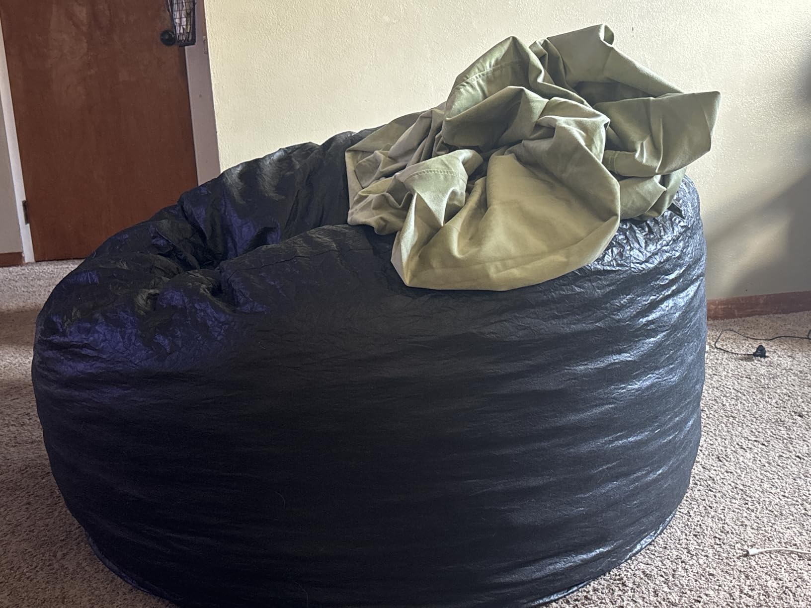 Codi 6FT Oversized Bean Bag Chairs for Adults, Beanbag with Filler, Grey | Shredded Foam Fill, Machine Washable Cover, Built-In Zipper, Reinforced Seams, Ideal for Family Gathering customer photo 2