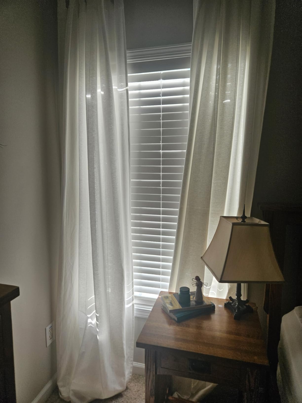 LEVOLOR Basics Cordless Faux Wood Blinds for Indoor Windows, 35