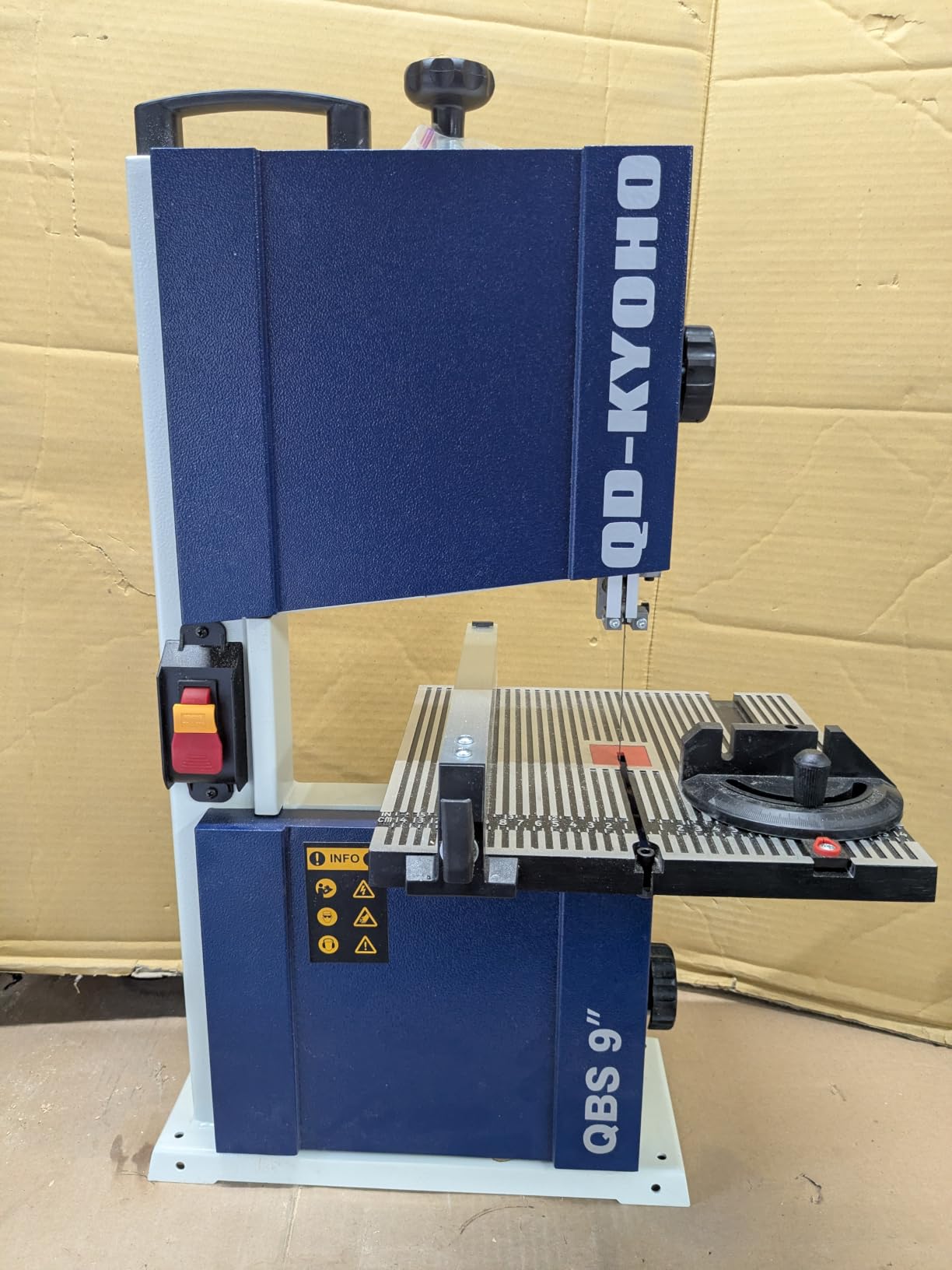 Band Saw, 14 Inch Bandsaw for Woodworking, 1445 & 2950 FPM Dual-Speed Bandsaw, 2 HP, 120 V 14-Amp Motor, Band Saws with Solid Cast Iron Table customer photo 1