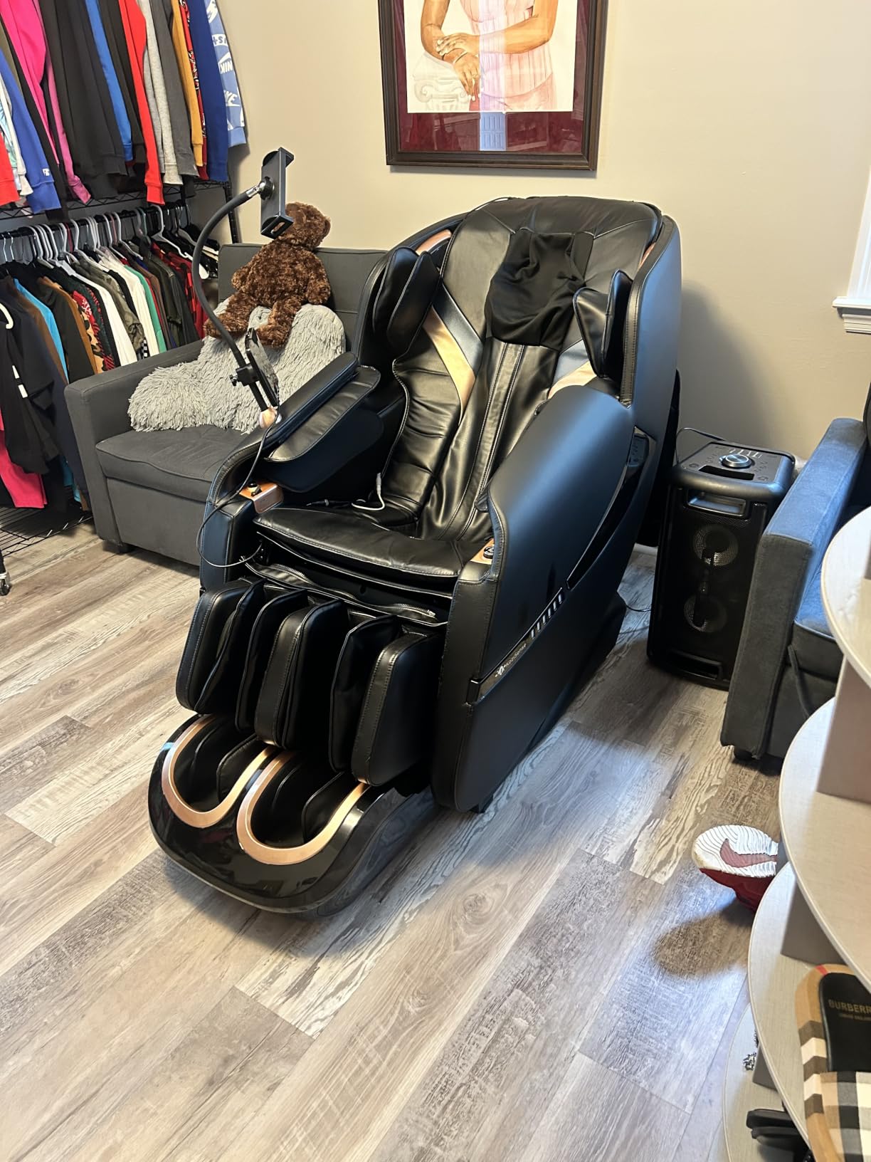 KoziSense A18 3D Massage Chair Full Body, Zero Gravity SL-Track Shiatsu Massage Recliner Chair with Heat, AI Control, Body Scan and Calfrest Extension (Upgraded) customer photo 1
