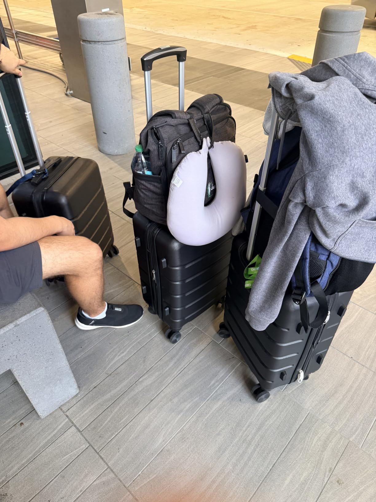 28 Inch Checked Luggage, Suitcase with Spinner Wheels customer photo 1