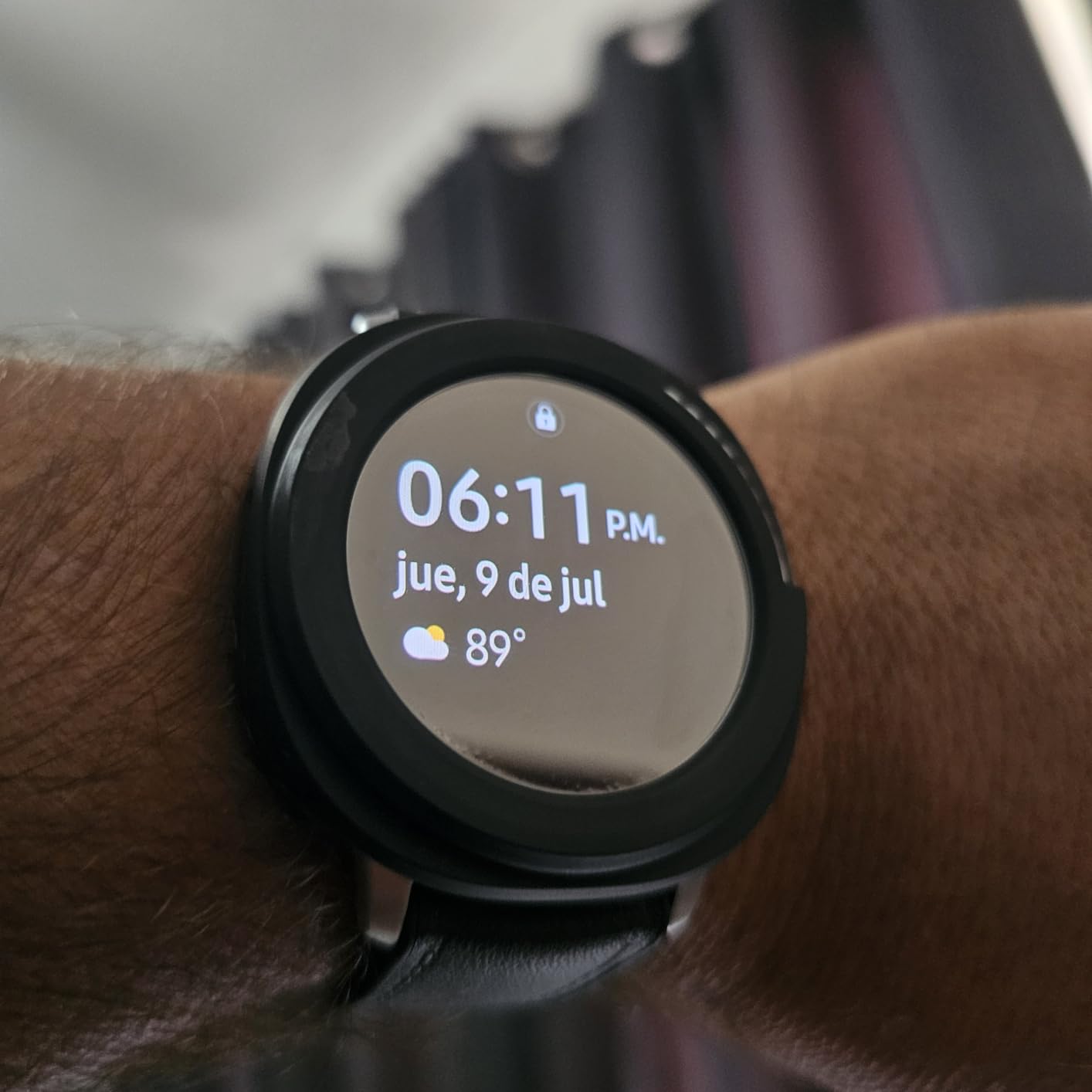 Samsung Galaxy Watch 8 Classic (2025), Black, 46mm, Bluetooth Smartwatch | Cushion Design, Rotating Bezel, Sleep and Running Coach, Energy Score [US Version, Amazon Exclusive 2Yr Warranty] customer photo 1