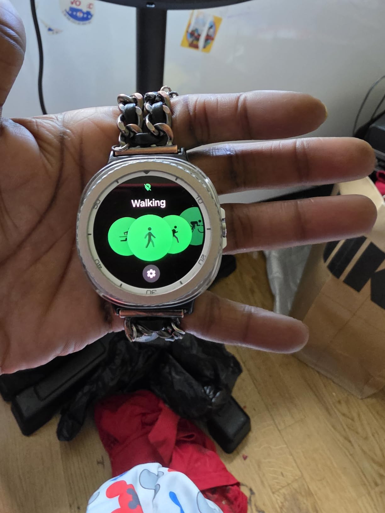 Samsung Galaxy Watch 8 Classic (2025), Black, 46mm, Bluetooth Smartwatch | Cushion Design, Rotating Bezel, Sleep and Running Coach, Energy Score [US Version, Amazon Exclusive 2Yr Warranty] customer photo 2