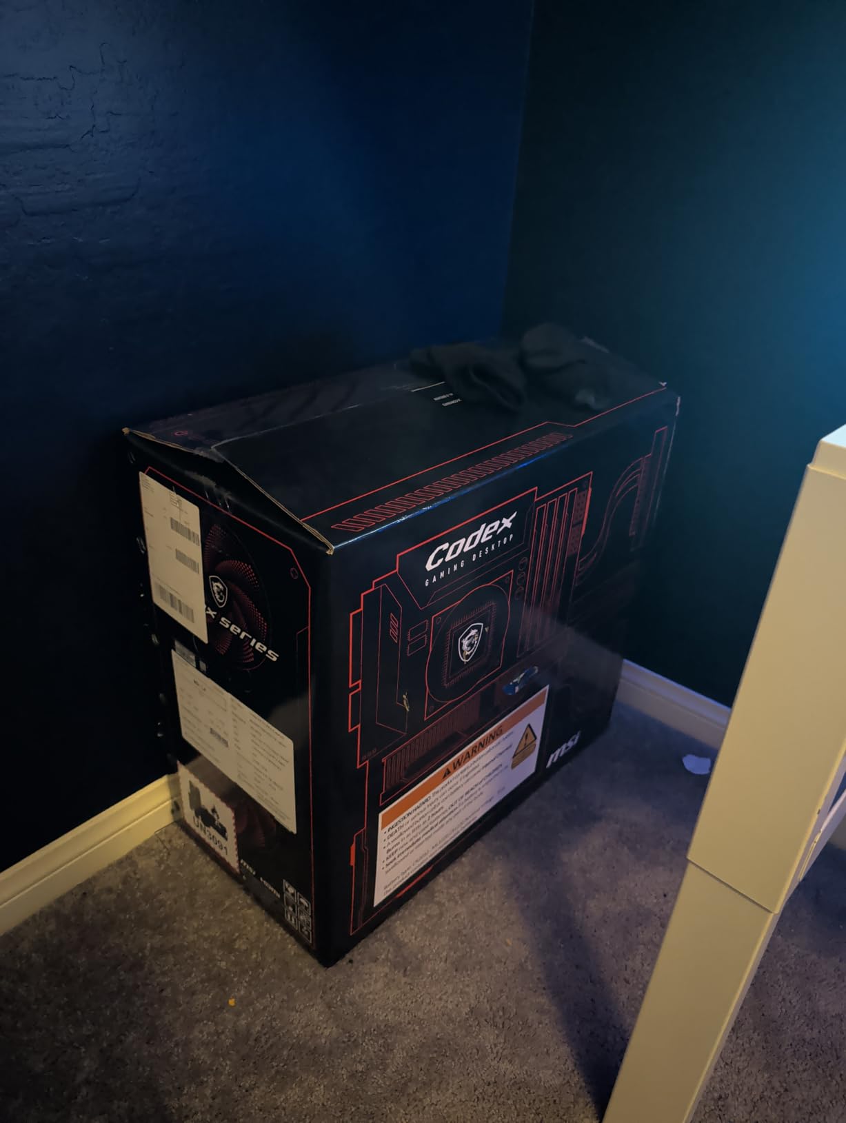 MSI Codex R2 Gaming Desktop: Intel Core i5-14400F, Geforce RTX 5060, 16GB DDR5, 1TB m.2 NVMe SSD, 80+ Gold PSU, WiFi 6E, ARGB Fan Air Cooling, Windows 11 Home: A14NVL5-454US customer photo 1