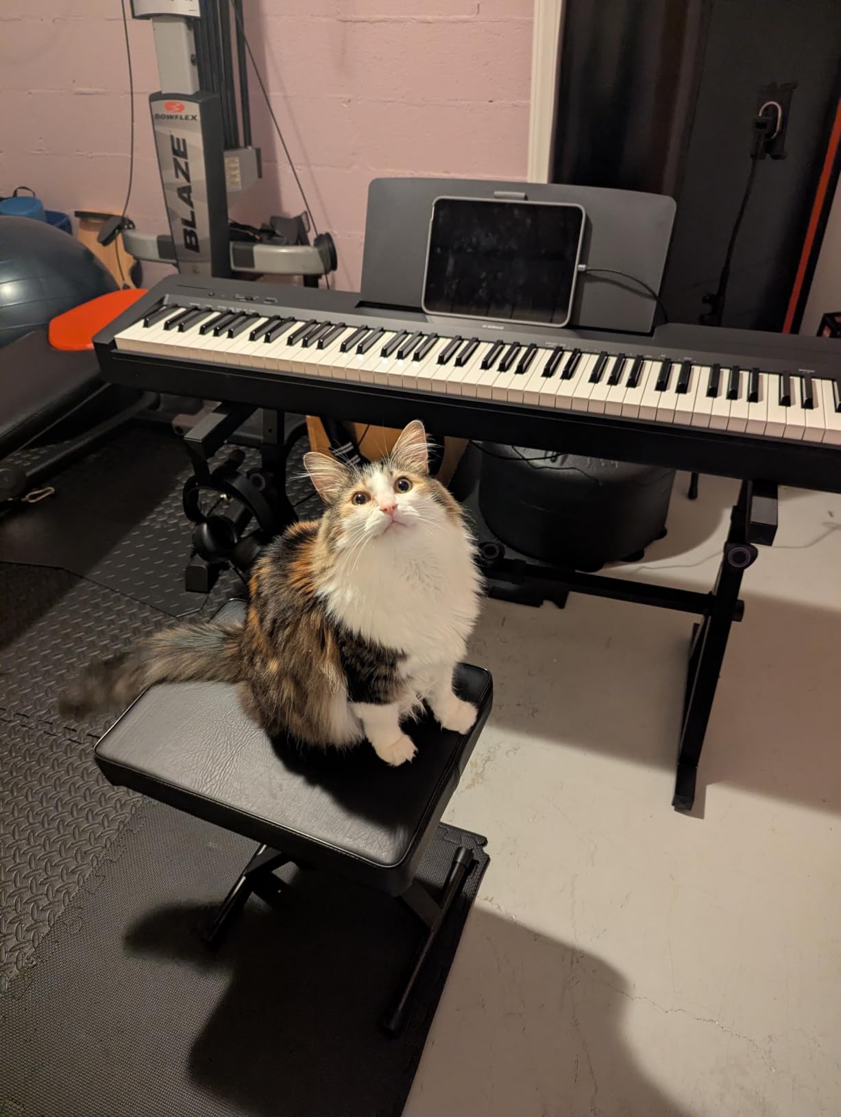 Yamaha P145BT 88-Key Digital Piano with Weighted Keys, Compact Design, Bluetooth, Built-in Speakers customer photo 1