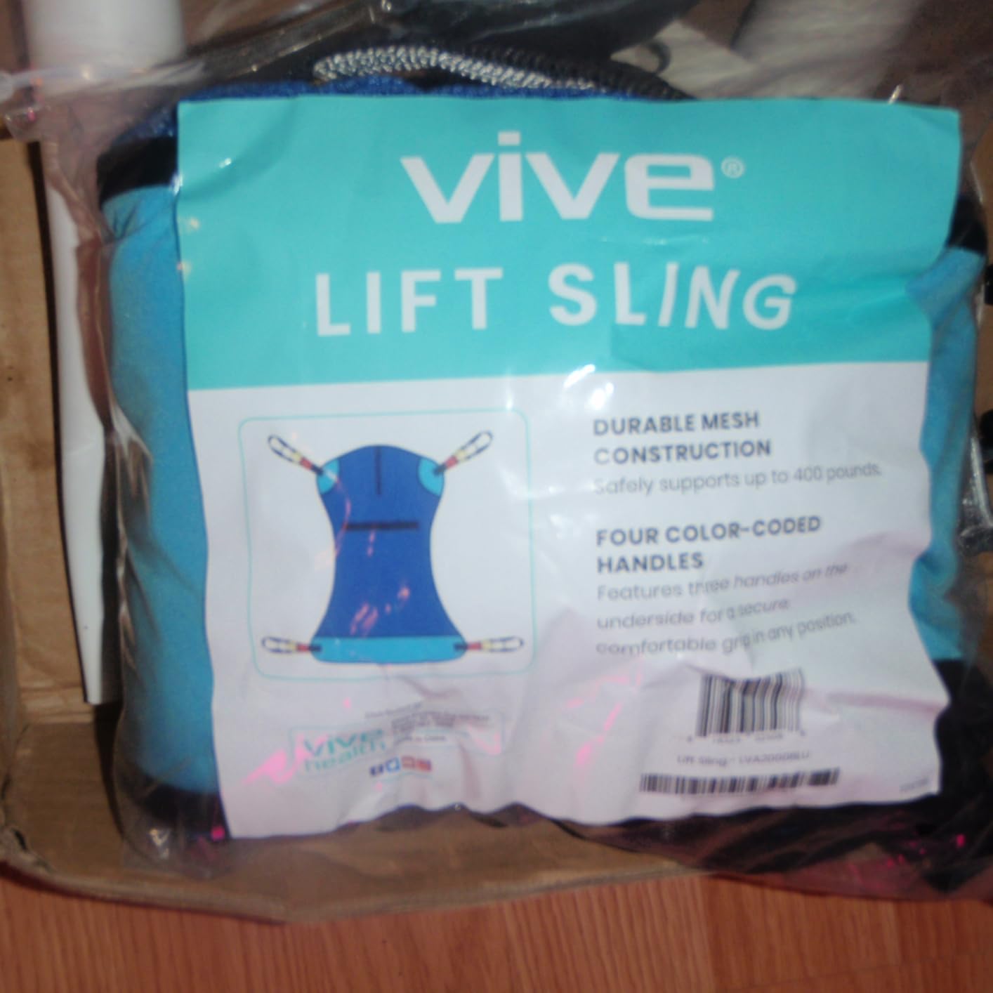 Vive Patient Lift for Home Use - Hydraulic Lift for Elderly Transfer from | Bed to Chair & Floor, Portable Medical Hoist Lift Assist Device with Sling for Handicap & Seniors - 400 lb Capacity customer photo 1