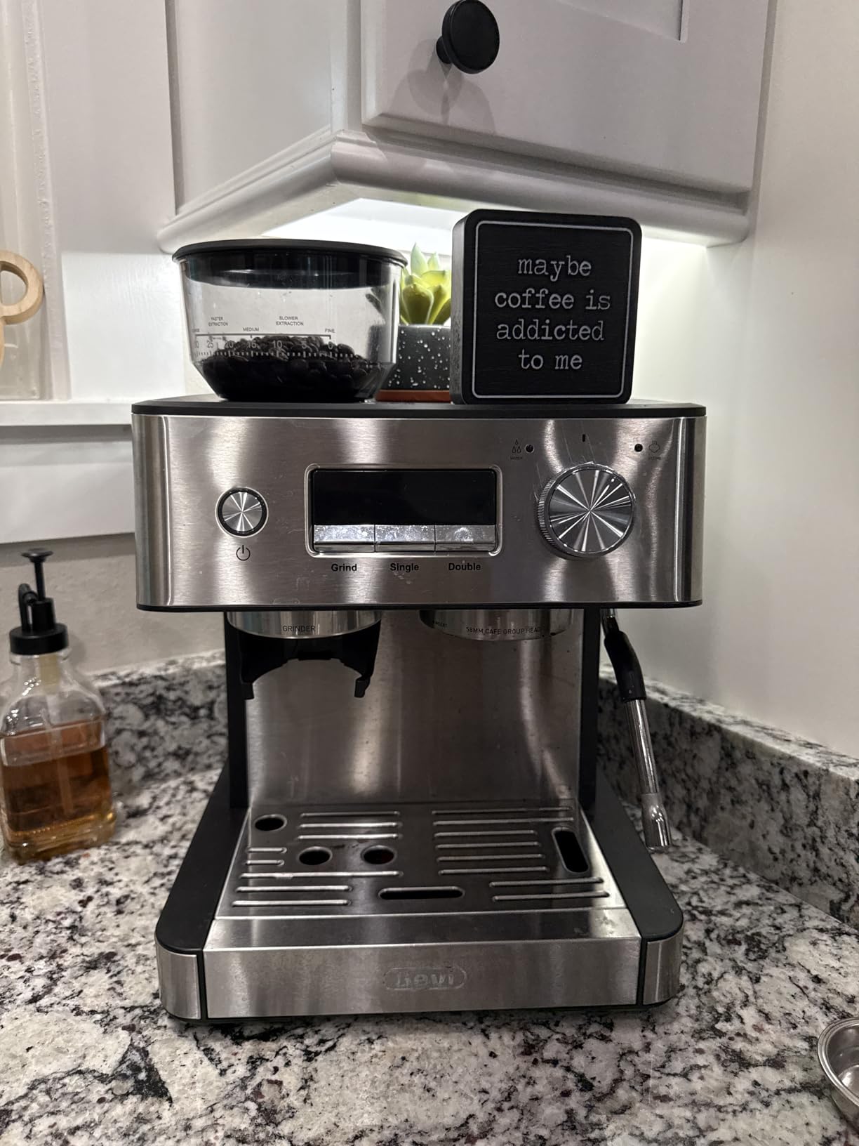 Gevi 20 Bar Espresso Machine with Grinder & Steam Wand for Latte Cappuccino customer photo 1