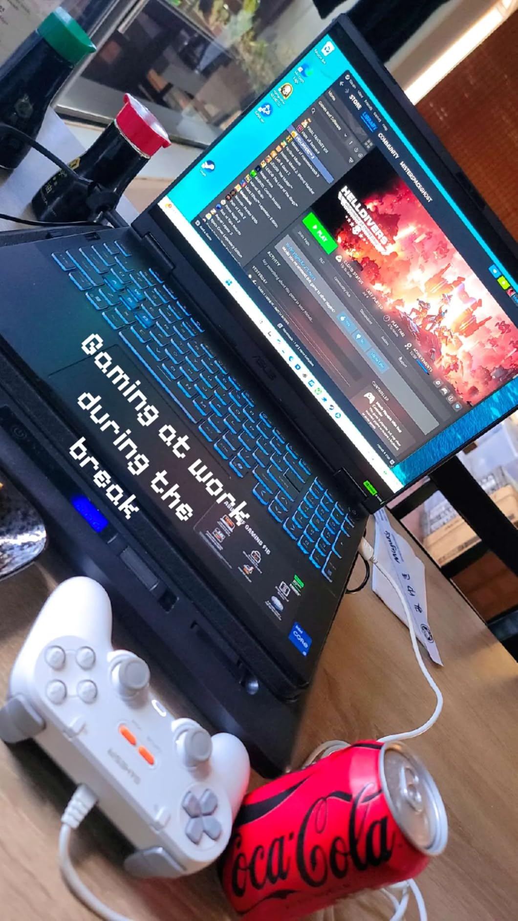 ASUS TUF Gaming F16 (2025) Gaming Laptop, 16-inch FHD+ 165Hz 16:10 Display, Intel Core i5 Processor 13450HX, NVIDIA GeForce RTX 5050, 16GB DDR5, 512GB PCIe Gen4 SSD customer photo 1
