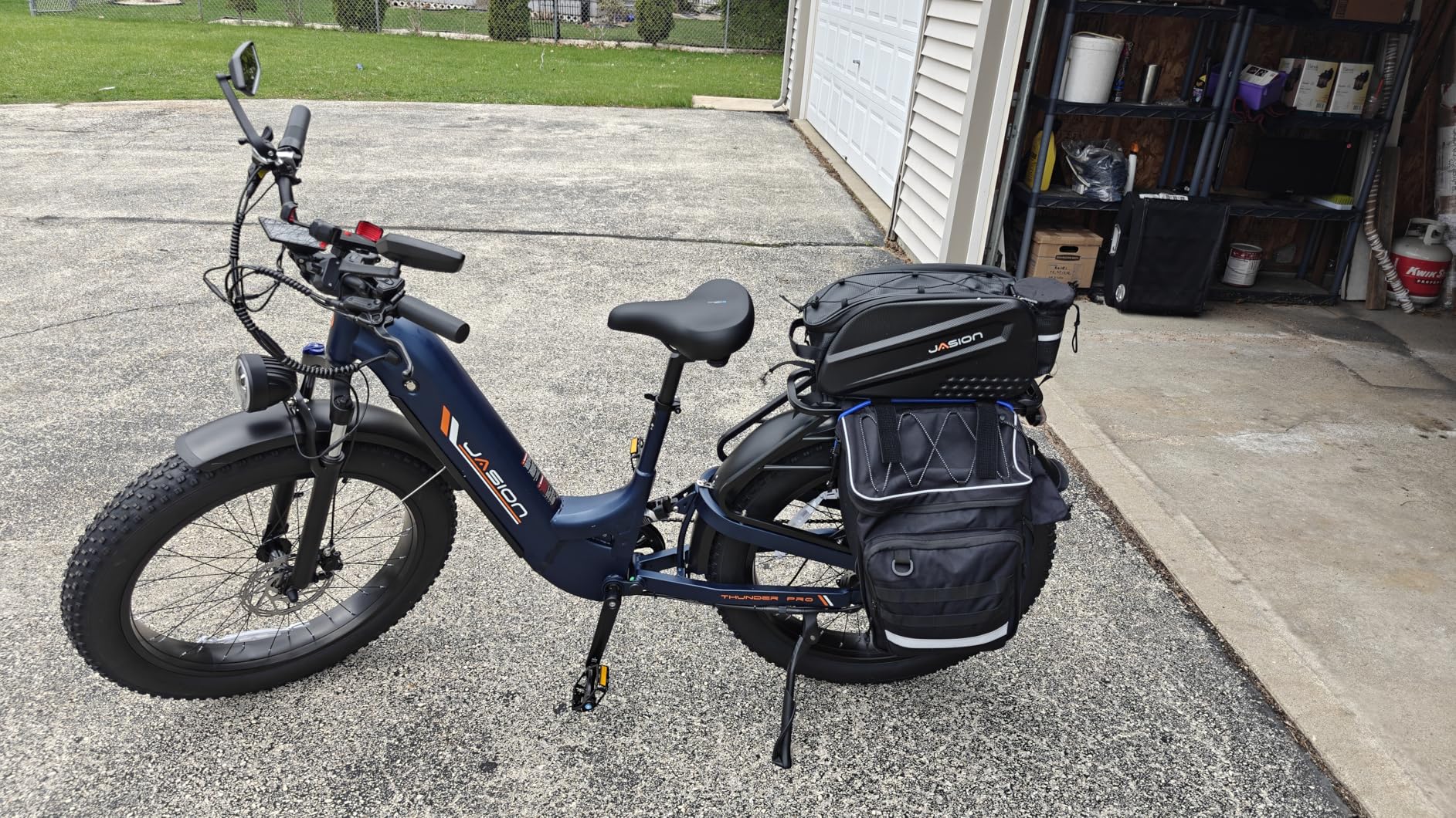 Jasion Thunder/PRO/ST Electric Bike,2000W/1800W Peak Ebikes for Adults,26''Fat Tire Best Ebike for Men,90/80 Miles with 1040Wh/864Wh Battery,35/30+MPH Max Speed Bicycles,500/400LB Capacity customer photo 1