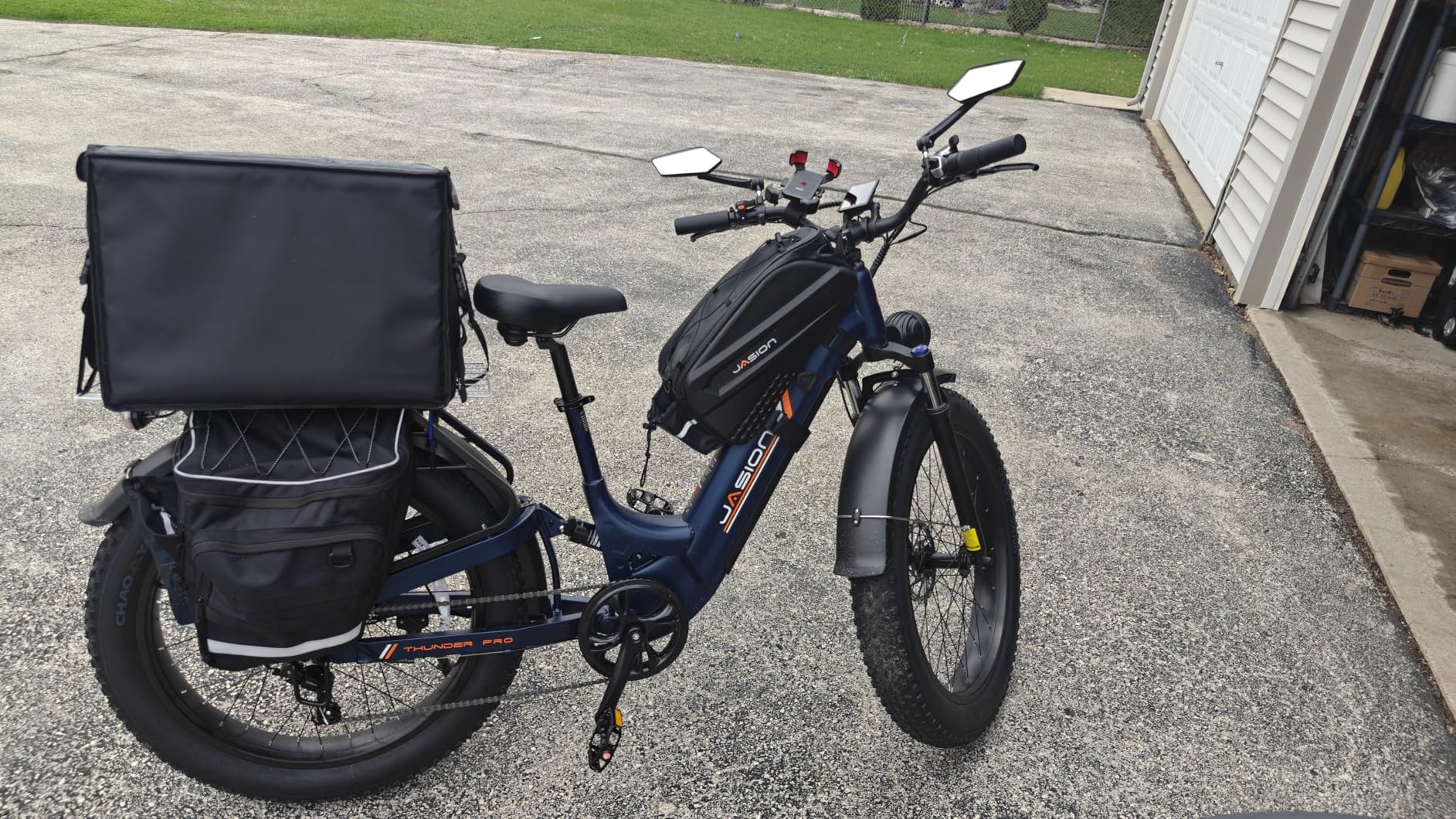 Jasion Thunder/PRO/ST Electric Bike,2000W/1800W Peak Ebikes for Adults,26''Fat Tire Best Ebike for Men,90/80 Miles with 1040Wh/864Wh Battery,35/30+MPH Max Speed Bicycles,500/400LB Capacity customer photo 2