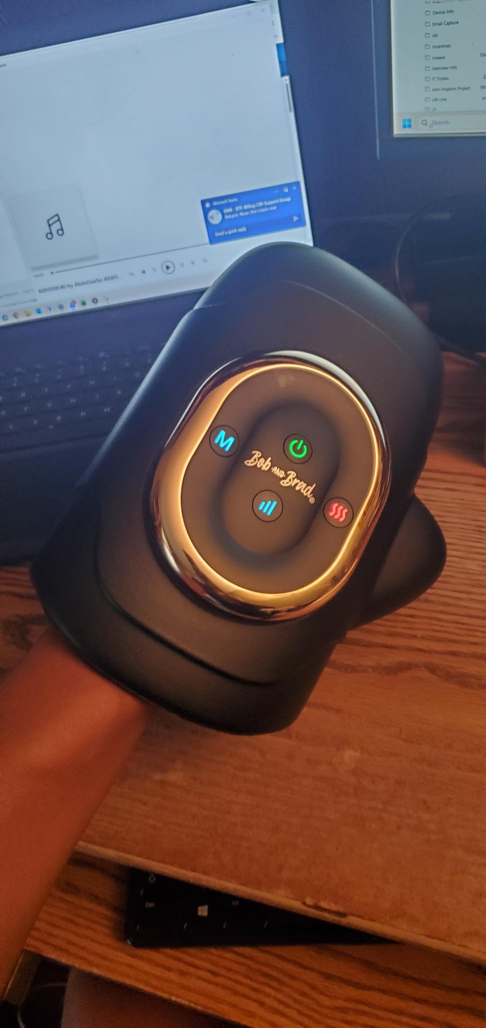 BOB AND BRAD Hand Massager with Heat and Compression, Individual Fingers | Upgraded, FSA-HSA Eligible, Portable HandSpa Pro Hand Massager for Arthritis and Carpal Tunnel, Pain Relief, Birthday Gifts customer photo 1