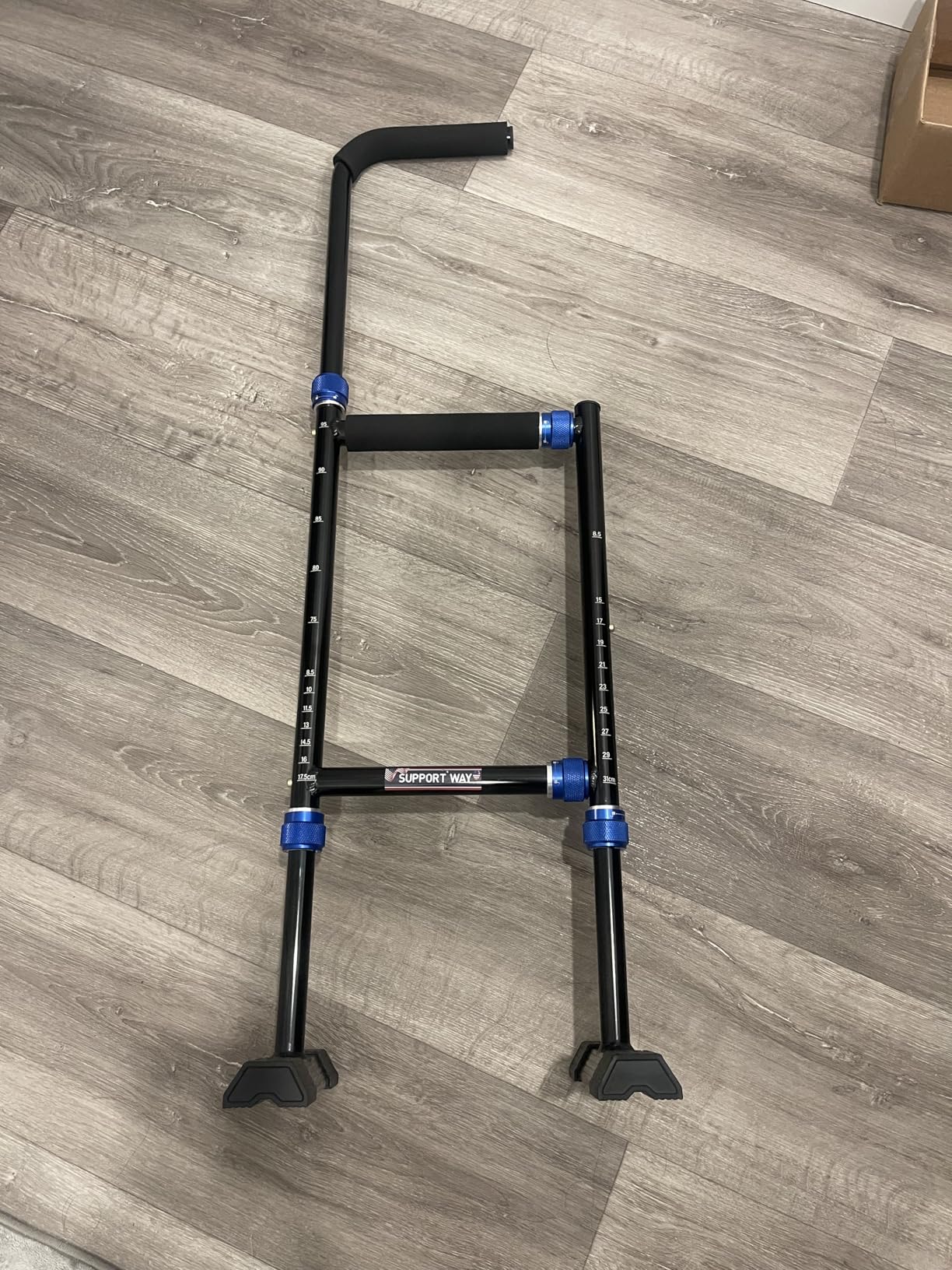 2-in-1 Stair Assist Cane & Standing Aid for Seniors | Wide anti-slip base, ultra sturdy bracket, dual-use design for stairs, couch, bathroom and bedside daily support customer photo 2