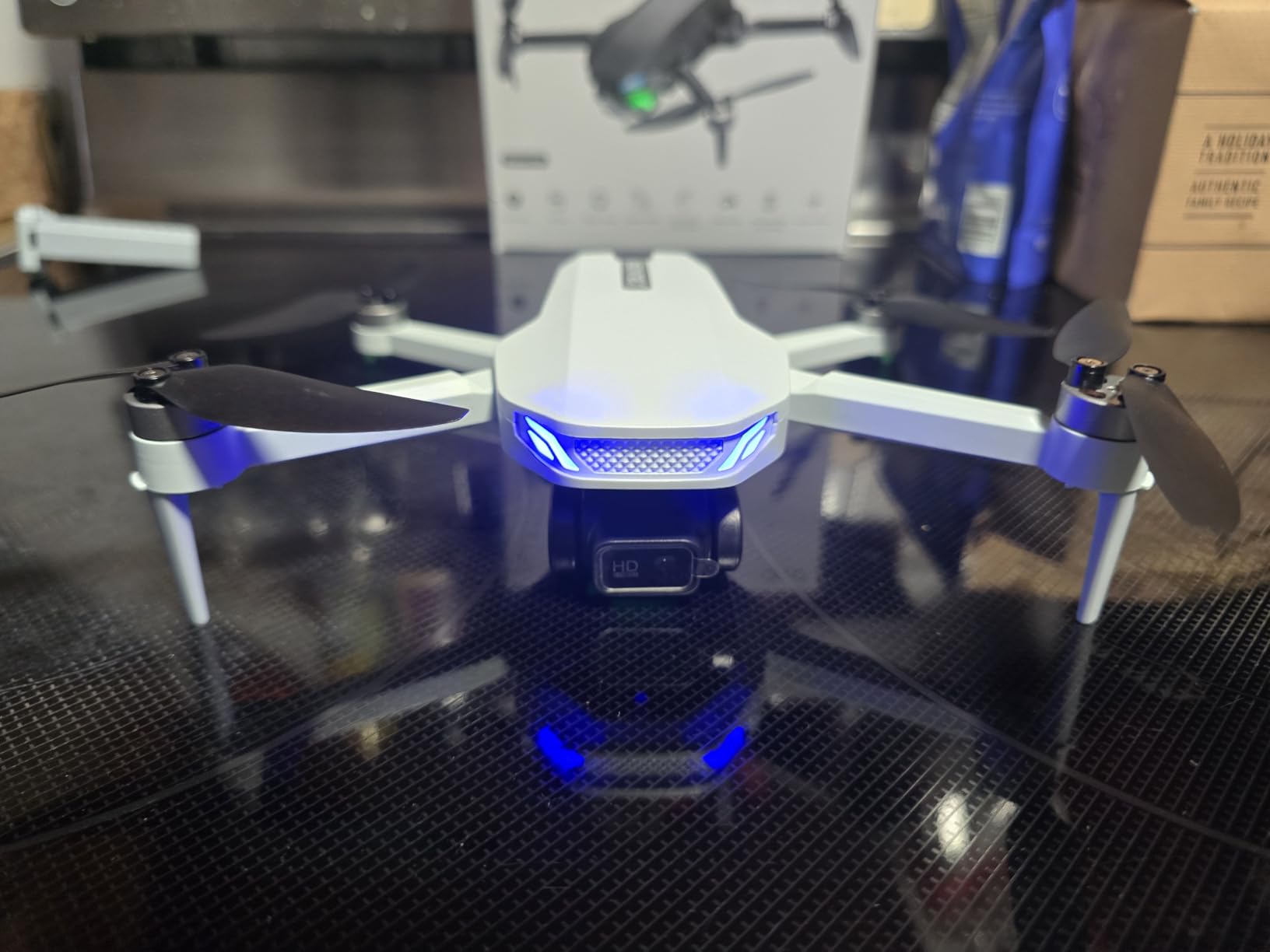 2K Drone with Camera for Adults & Beginners, Foldable FPV Mini Drone with Brushless Motor, 36 Min Flight Time, 2 Batteries, One-Key Takeoff/Landing, Gesture Selfie, Carrying Case customer photo 2