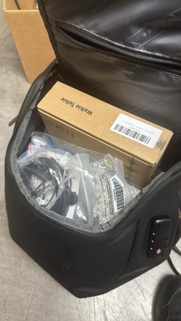 BANGE Anti-Theft Backpack with USB Charging Port 17.3 Inch Business Laptop Backpack customer photo 2