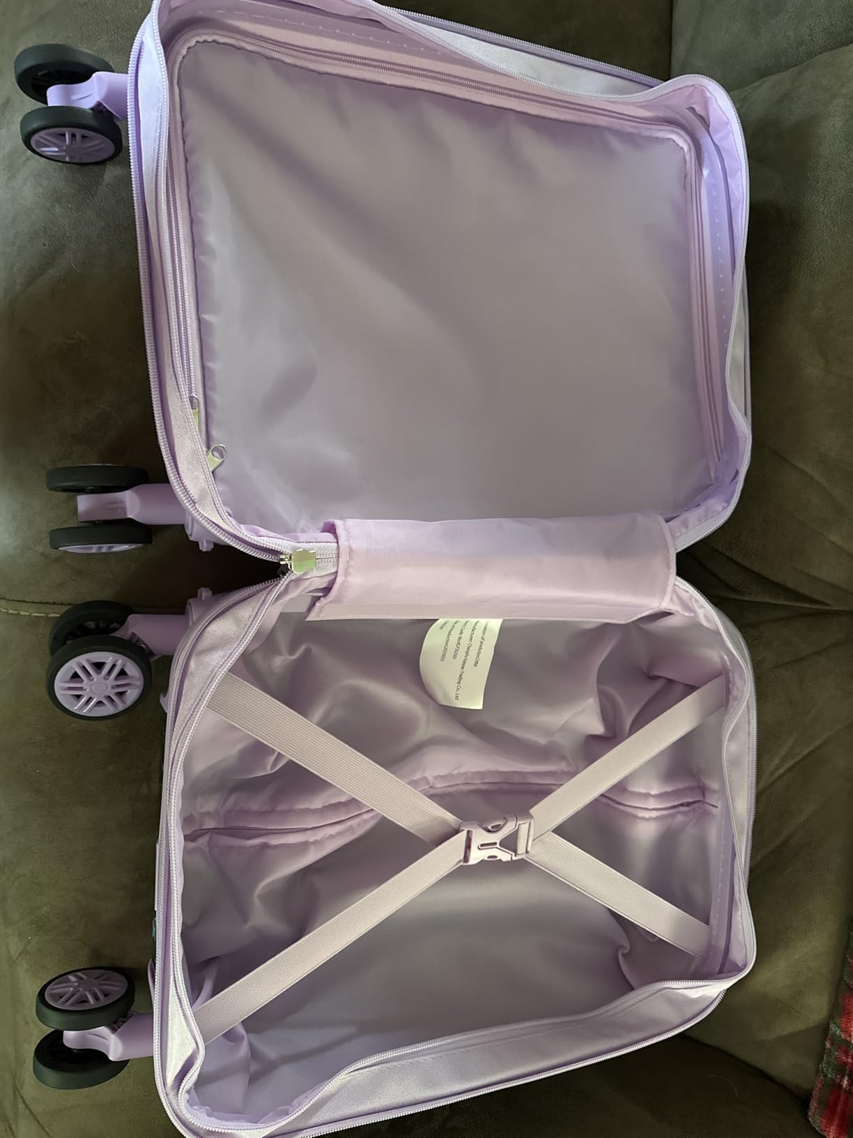 Kids Suitcase Set for Boys Hardside Luggage with Spinner Wheels 2 Piece 16inch Toddler Suitcase for Boys Travel Carry on Luggage Airline Approved customer photo 1