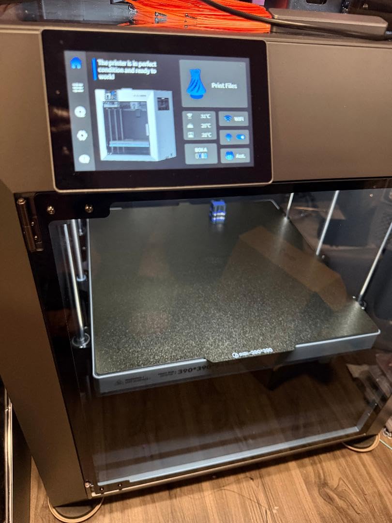 QIDI Max4 Combo 3D Printer, 390×390×340mm Large Build Volume, 65℃ Heated Chamber FDM 3D Printers, Max 800mm/s High Speed, Supports Up to 16-Colors/Multi Materials with QIDI BOX, Auto Bed Leveling customer photo 2