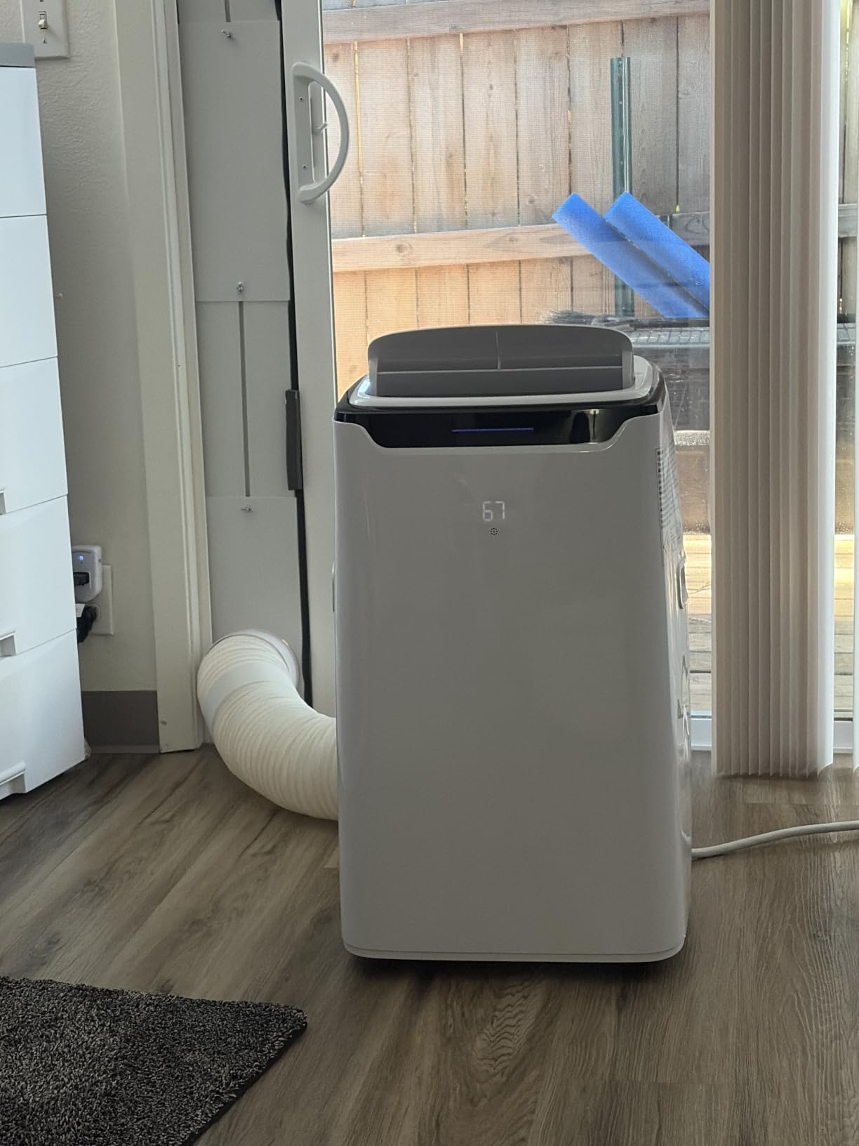 Portable Air Conditioner, 14000 BTU Fast Cooling for Large Rooms up to 700 Sq.Ft, 3-in-1 Energy Efficient Portable AC Unit with Upward Airflow, Sleep Mode, for Bedroom/Apartment/Living Room customer photo 1